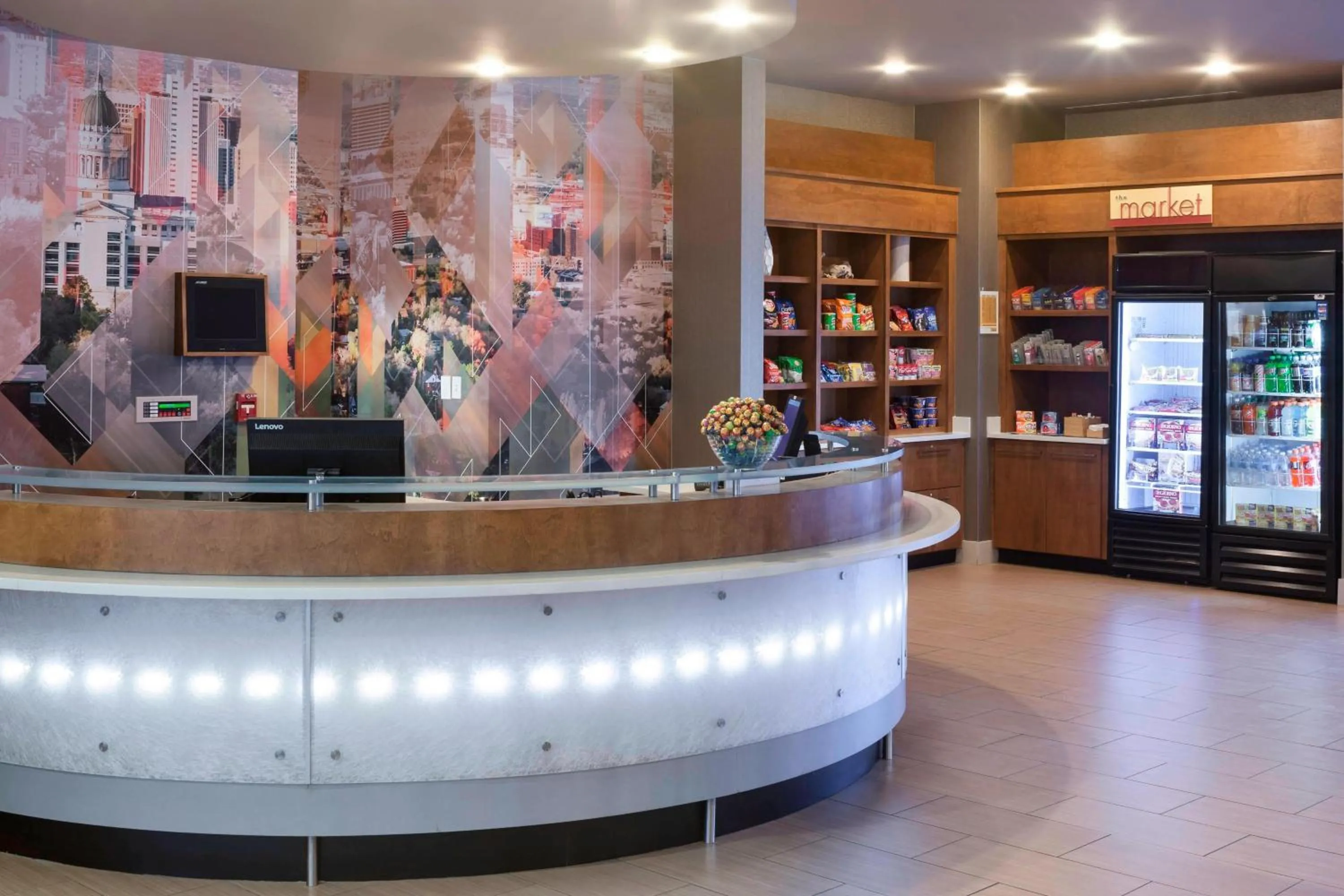 Lobby or reception in SpringHill Suites by Marriott Salt Lake City Airport