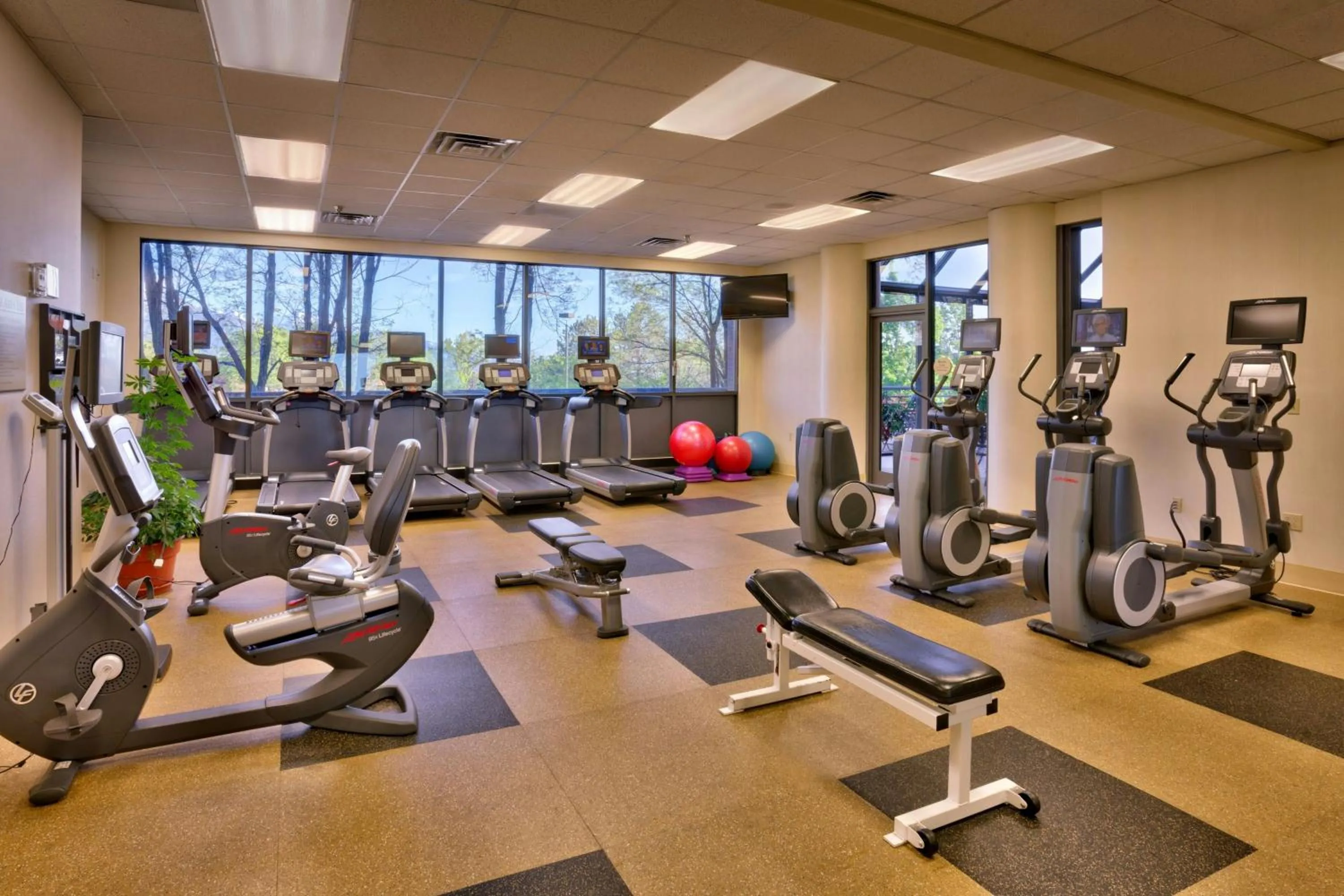 Fitness centre/facilities in Salt Lake City Marriott University Park