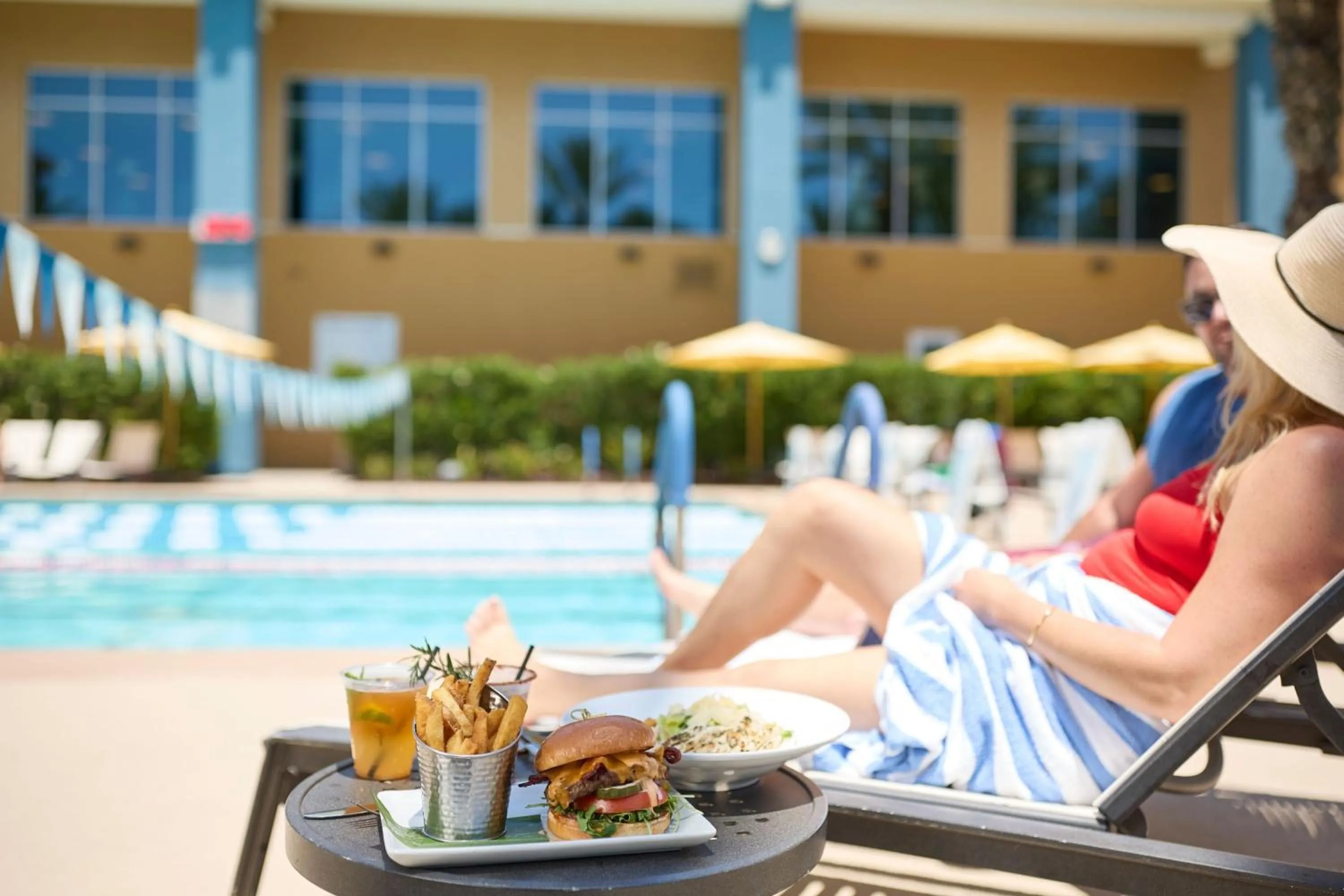 Swimming pool in Renaissance ClubSport Aliso Viejo Laguna Beach Hotel