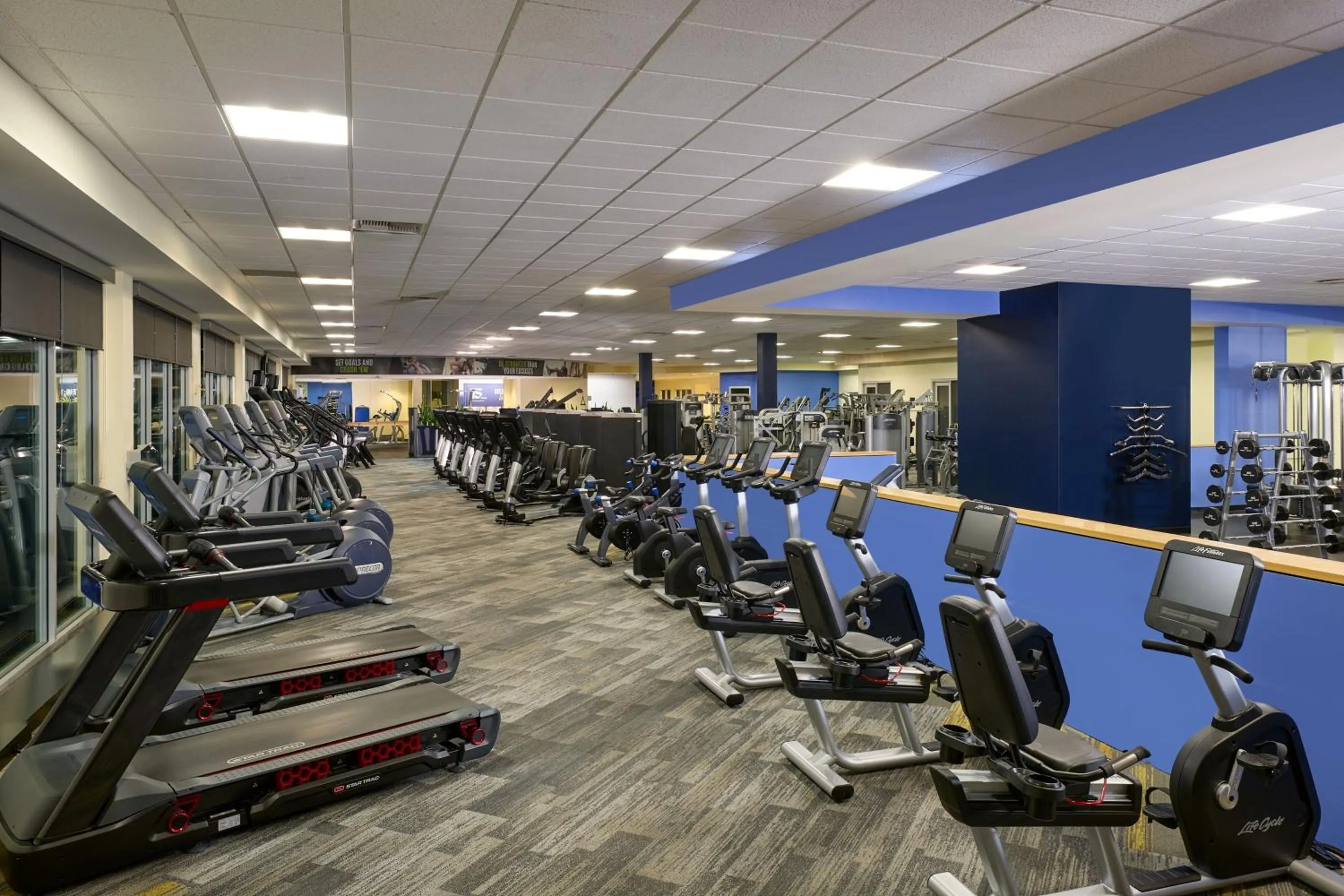 Fitness centre/facilities in Renaissance ClubSport Aliso Viejo Laguna Beach Hotel