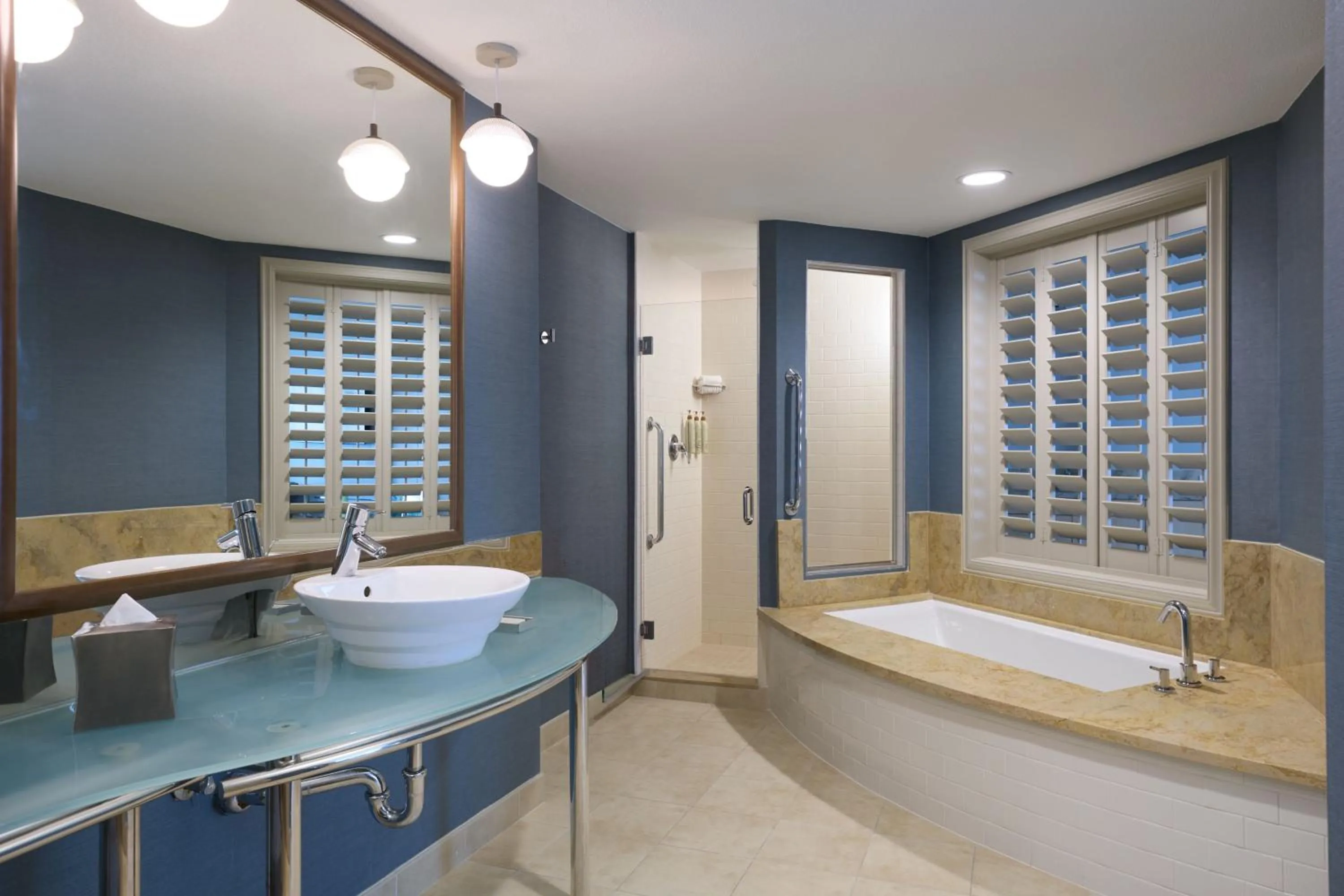 Bathroom in Renaissance ClubSport Aliso Viejo Laguna Beach Hotel