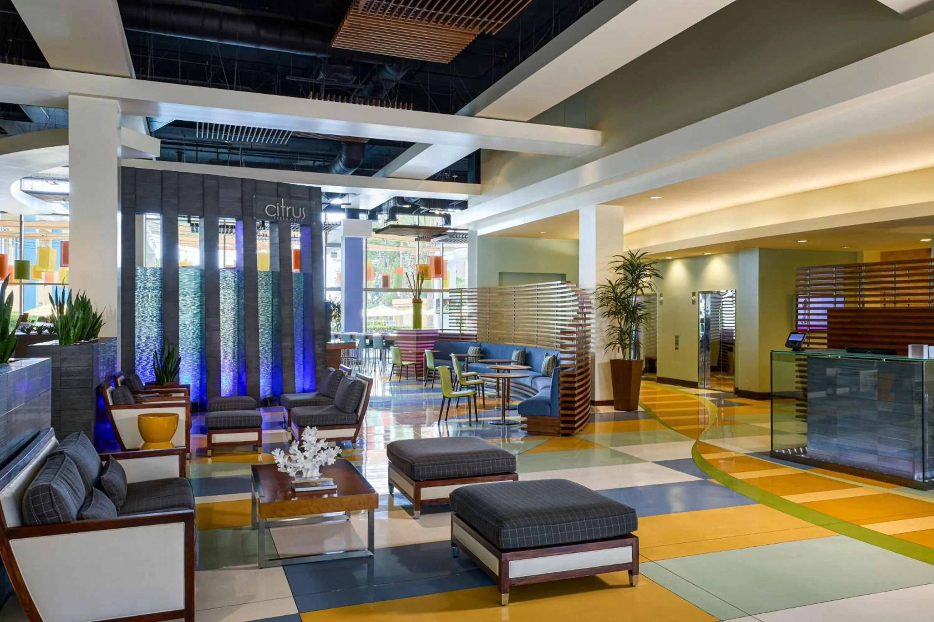 Lobby or reception in Renaissance ClubSport Aliso Viejo Laguna Beach Hotel