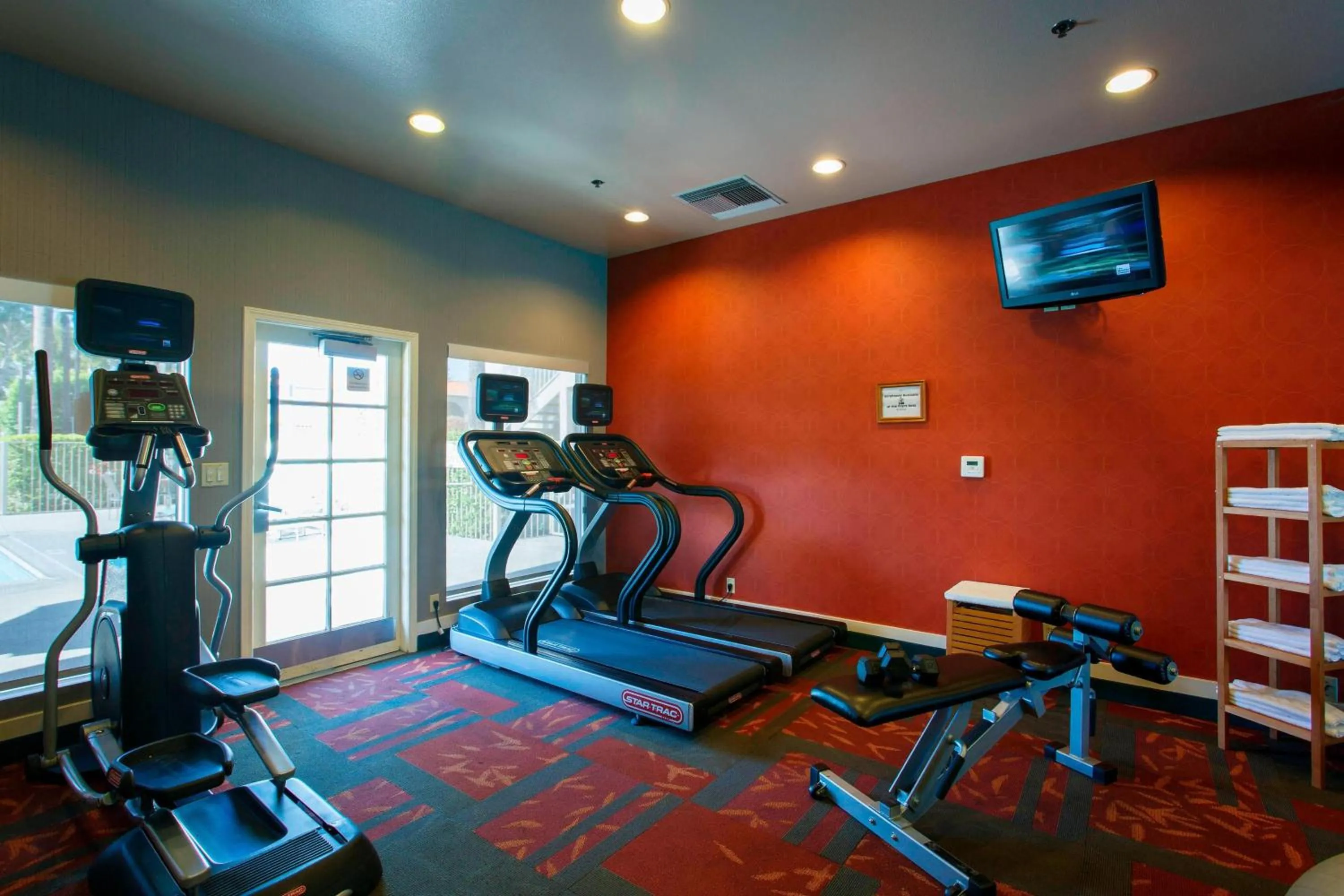 Fitness centre/facilities in Residence Inn La Mirada Buena Park