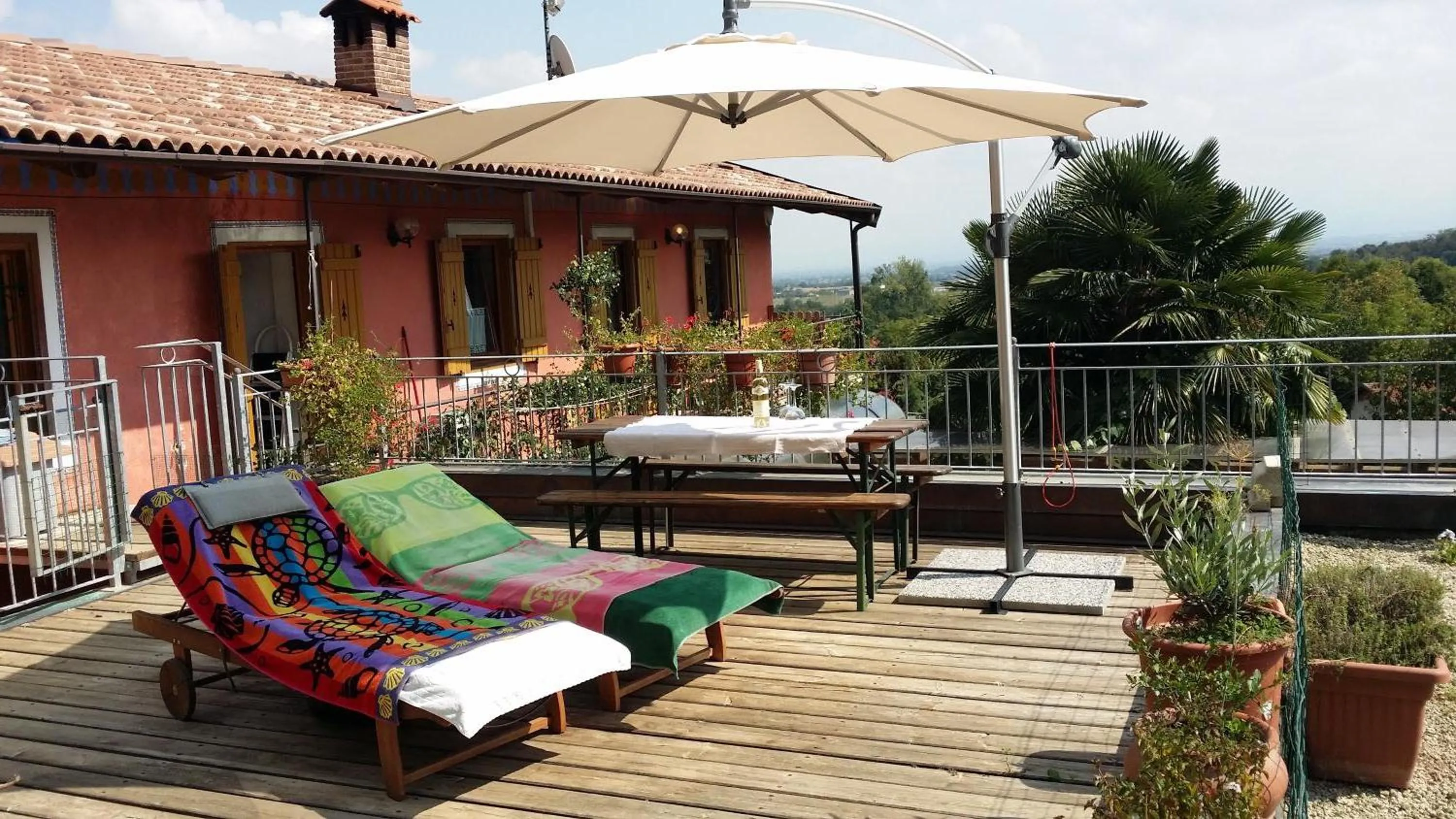 Balcony/Terrace in Casa Margherita