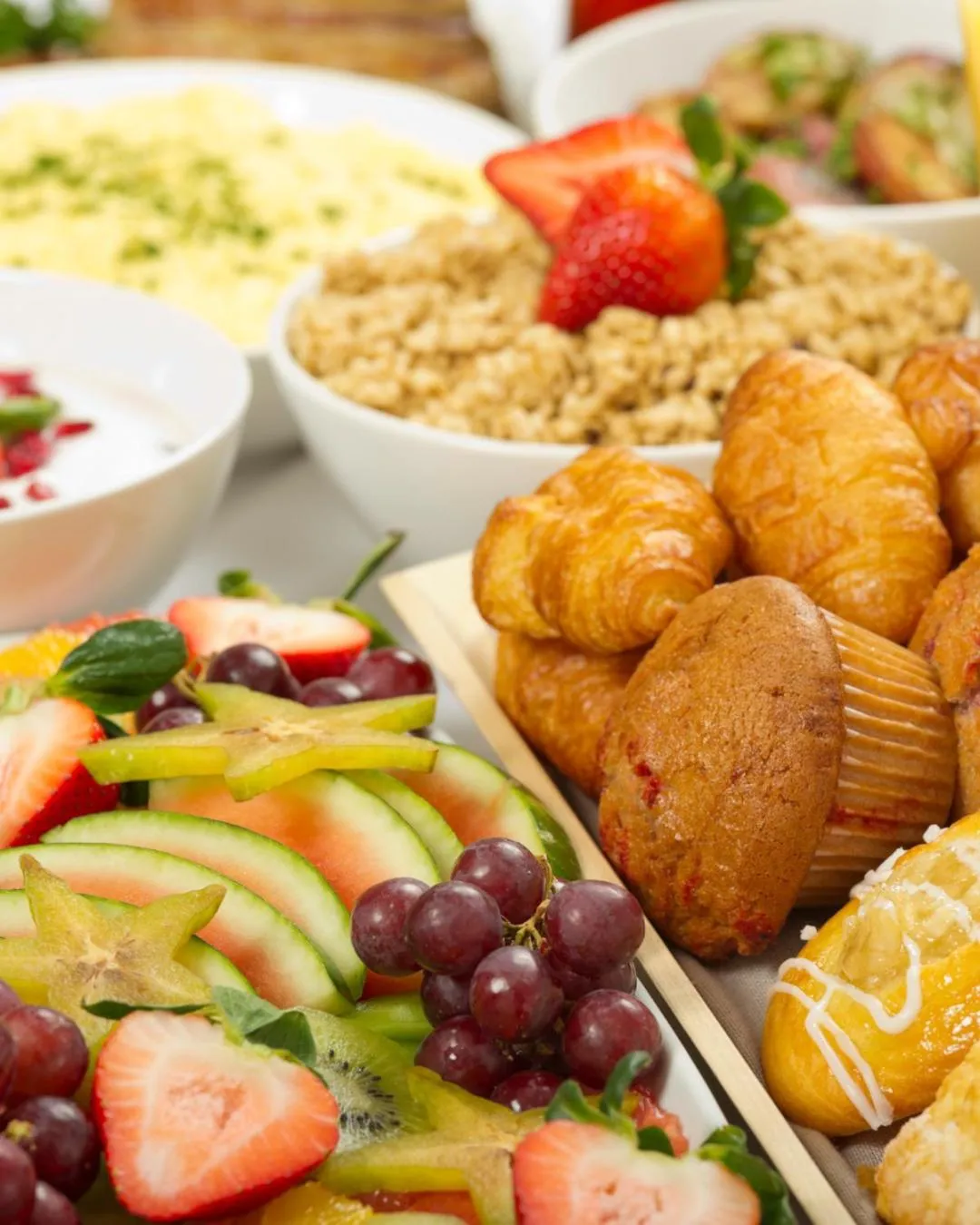 Breakfast in Anaheim Marriott Suites