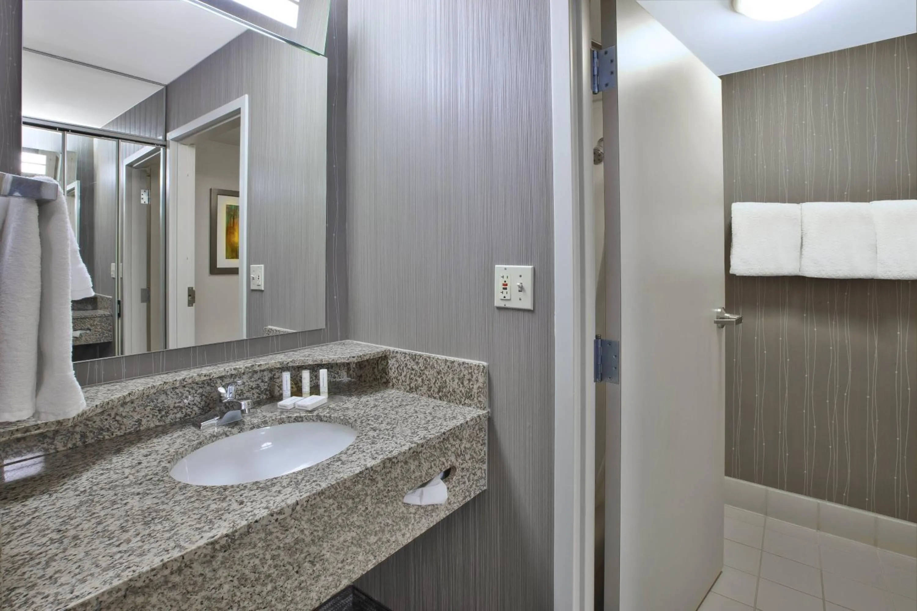 Bathroom in Courtyard by Marriott Somerset
