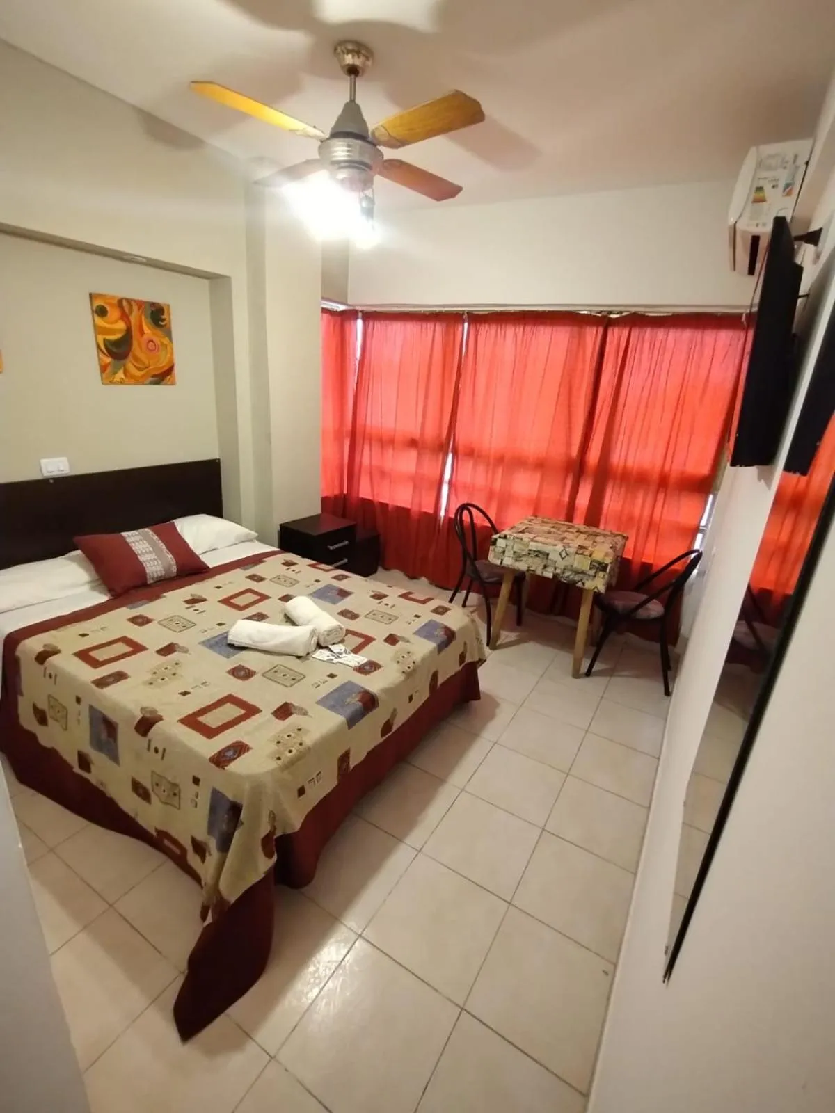 Bed in San Remo Resort Hotel