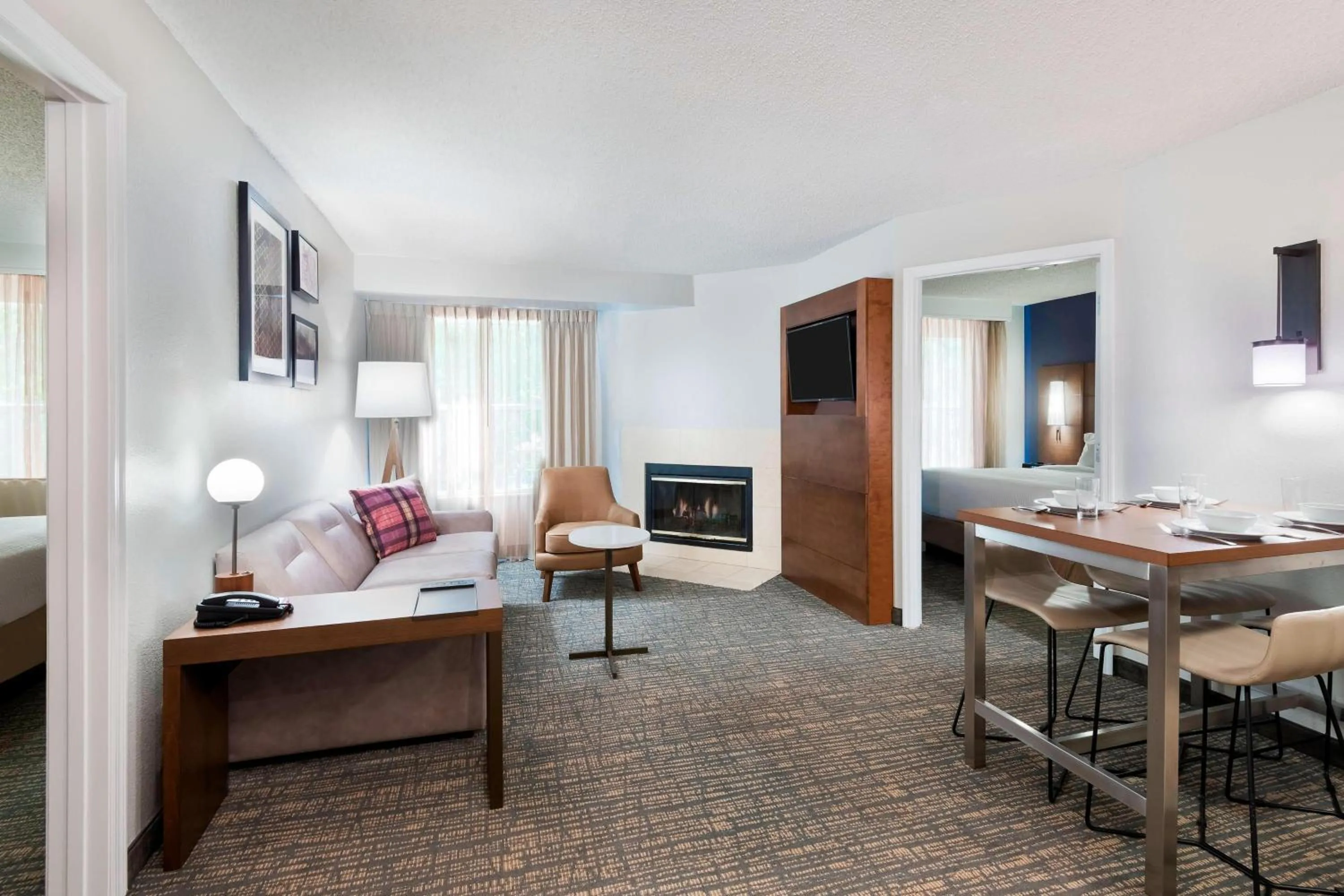 Living room, Bed in Residence Inn by Marriott Sarasota Bradenton