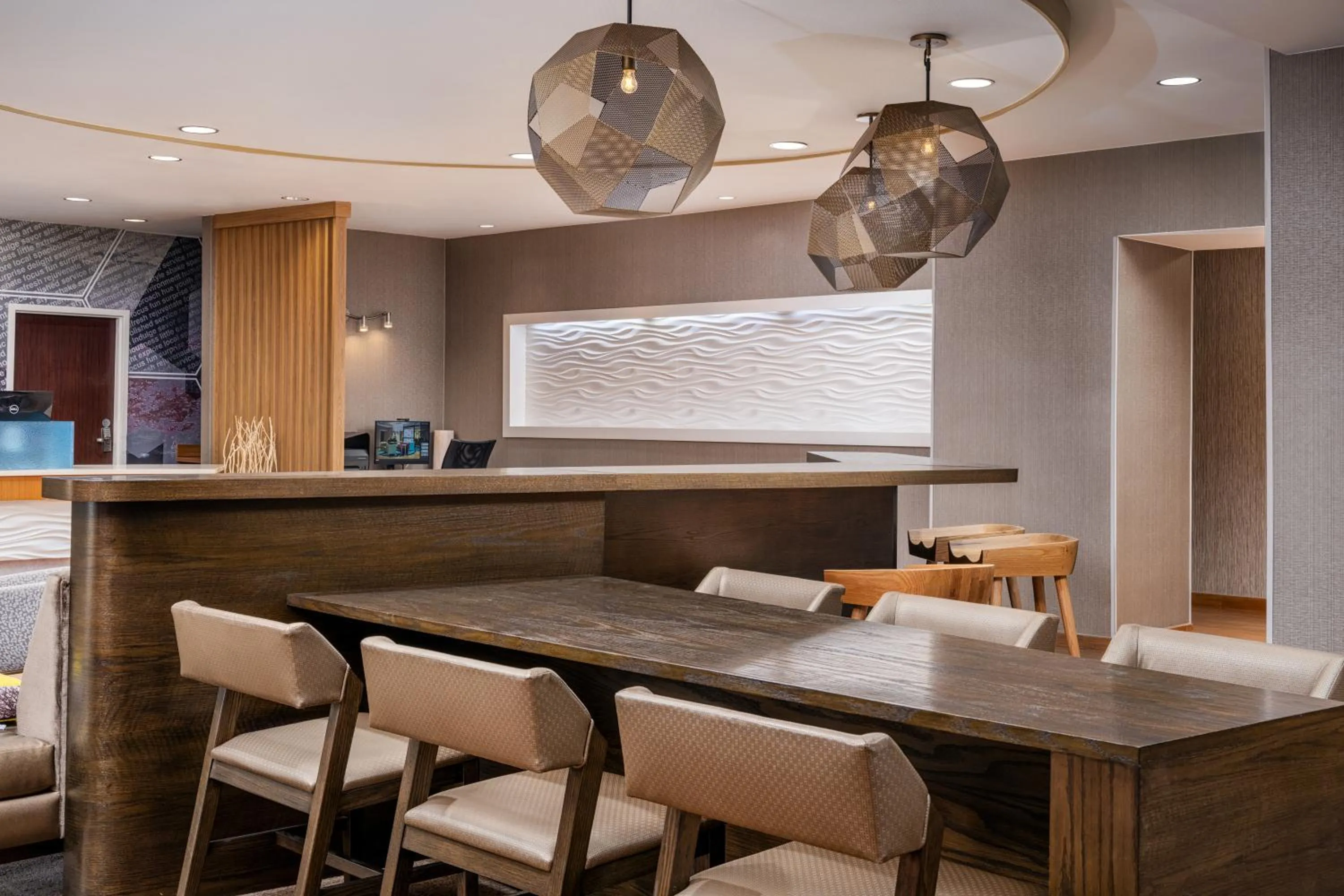 Lobby or reception in SpringHill Suites Sarasota Bradenton