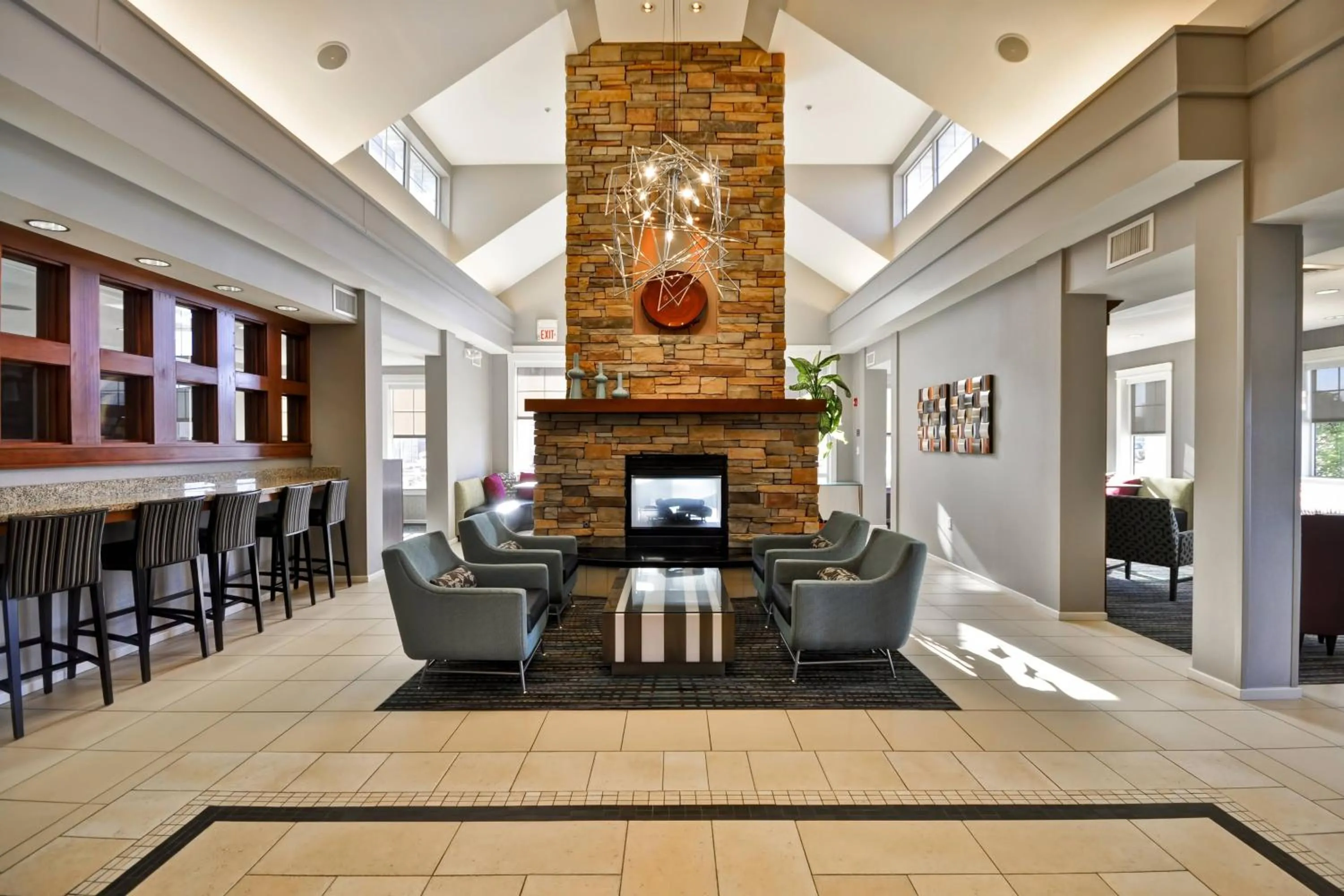 Lobby or reception in Residence Inn Saint Louis O'Fallon