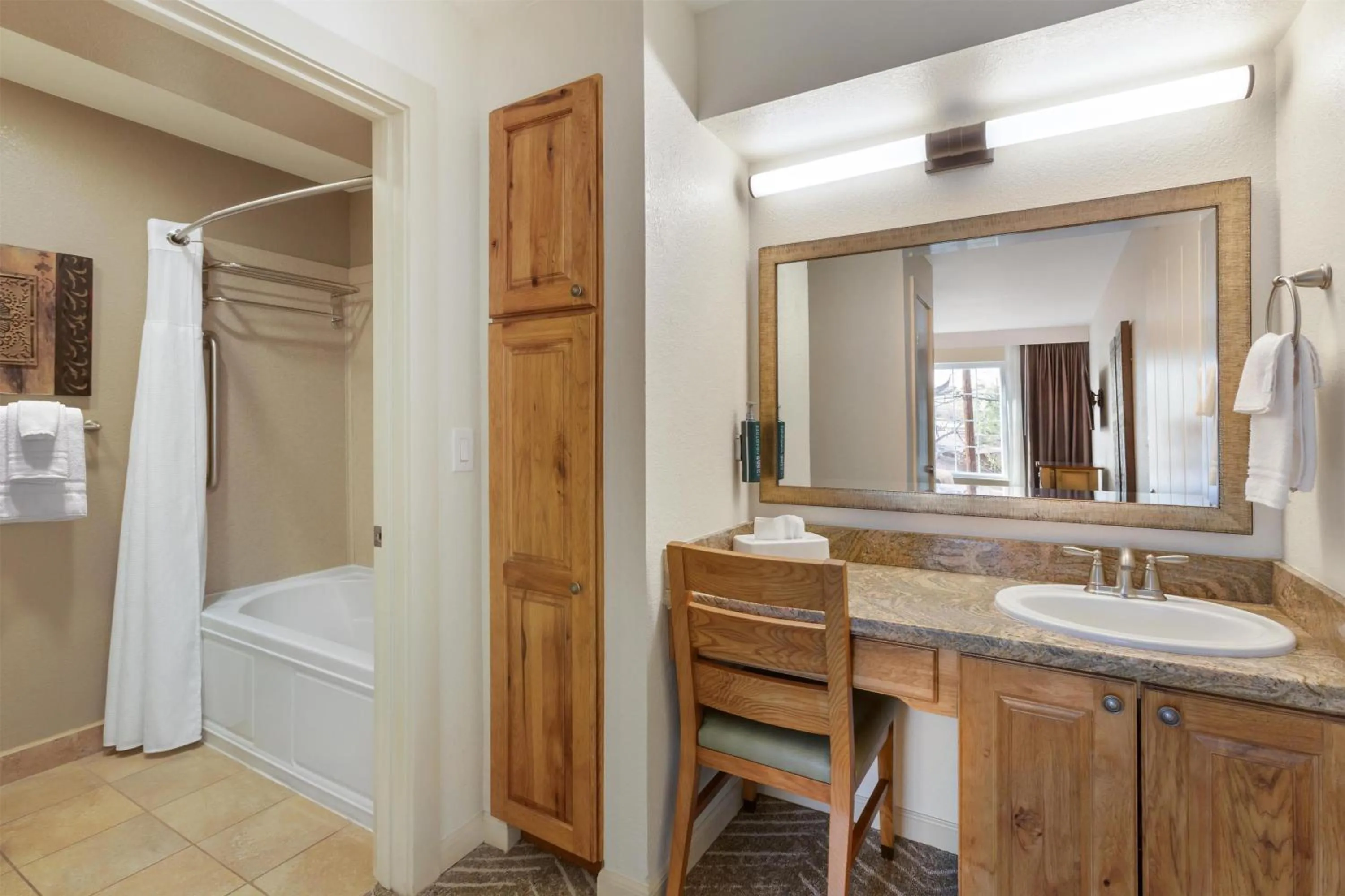 Bathroom in Hilton Vacation Club Villas de Santa Fe