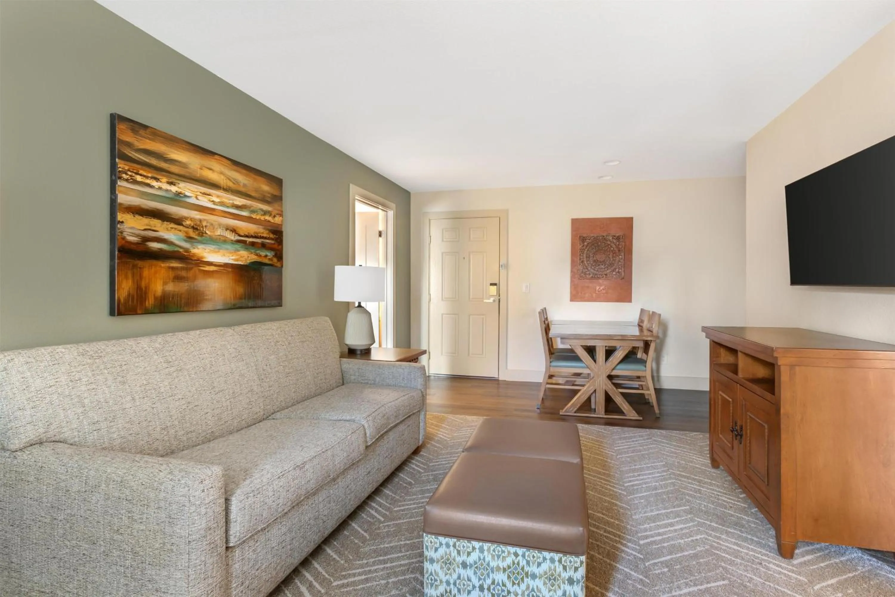 Living room in Hilton Vacation Club Villas de Santa Fe