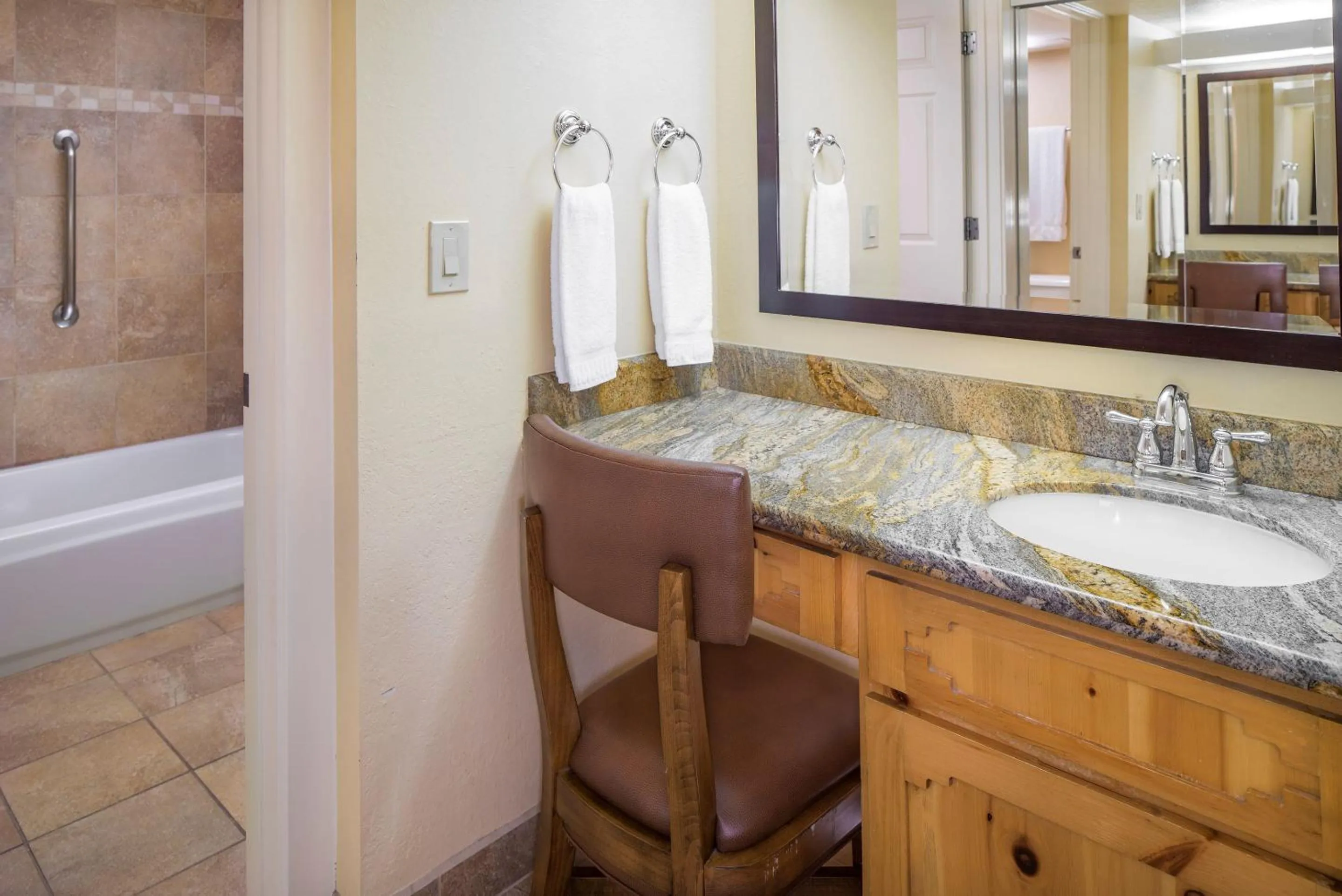 Bathroom in Hilton Vacation Club Villas de Santa Fe