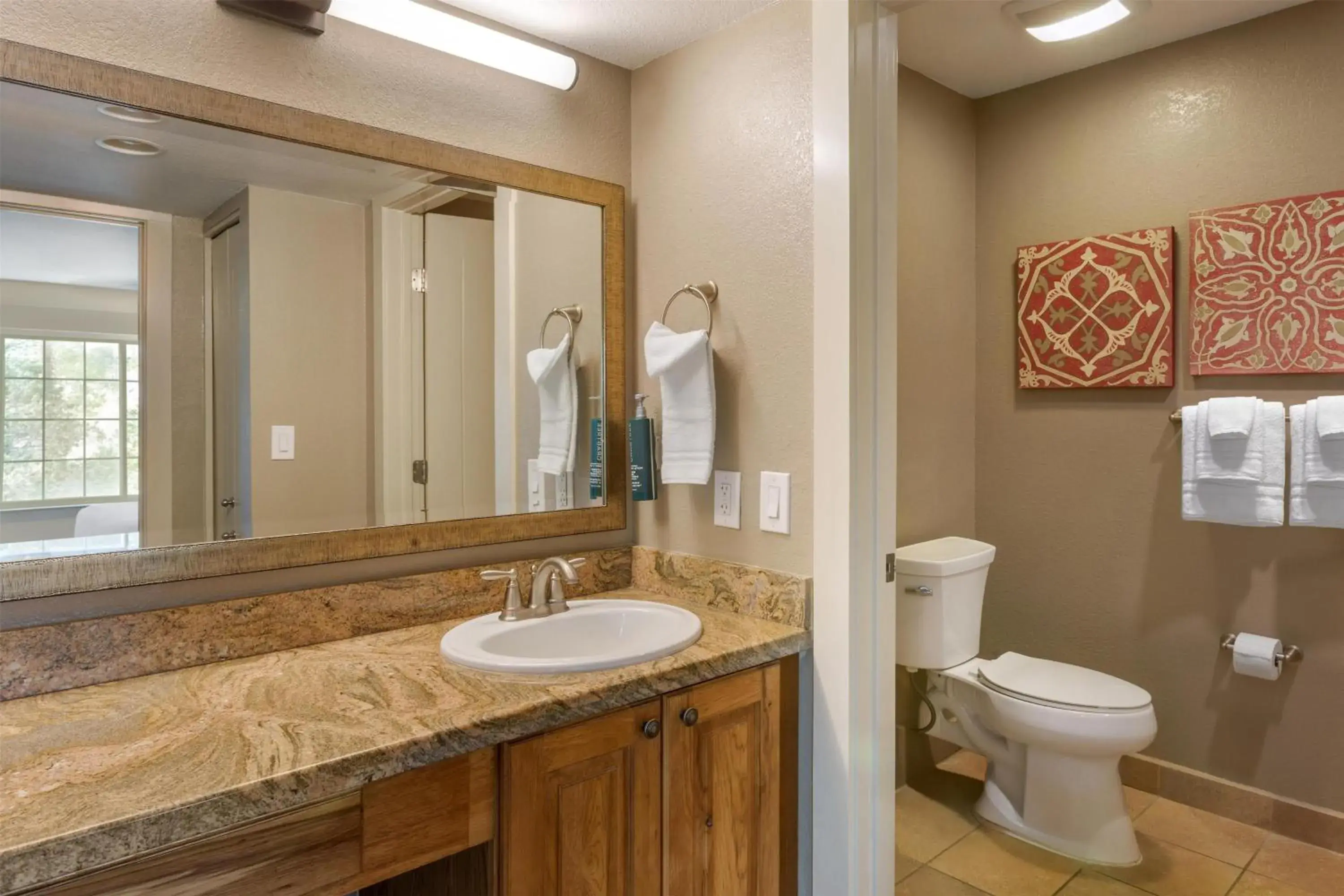 Bathroom in Hilton Vacation Club Villas de Santa Fe Bathroom in Hilton Vacation Club Villas de Santa Fe