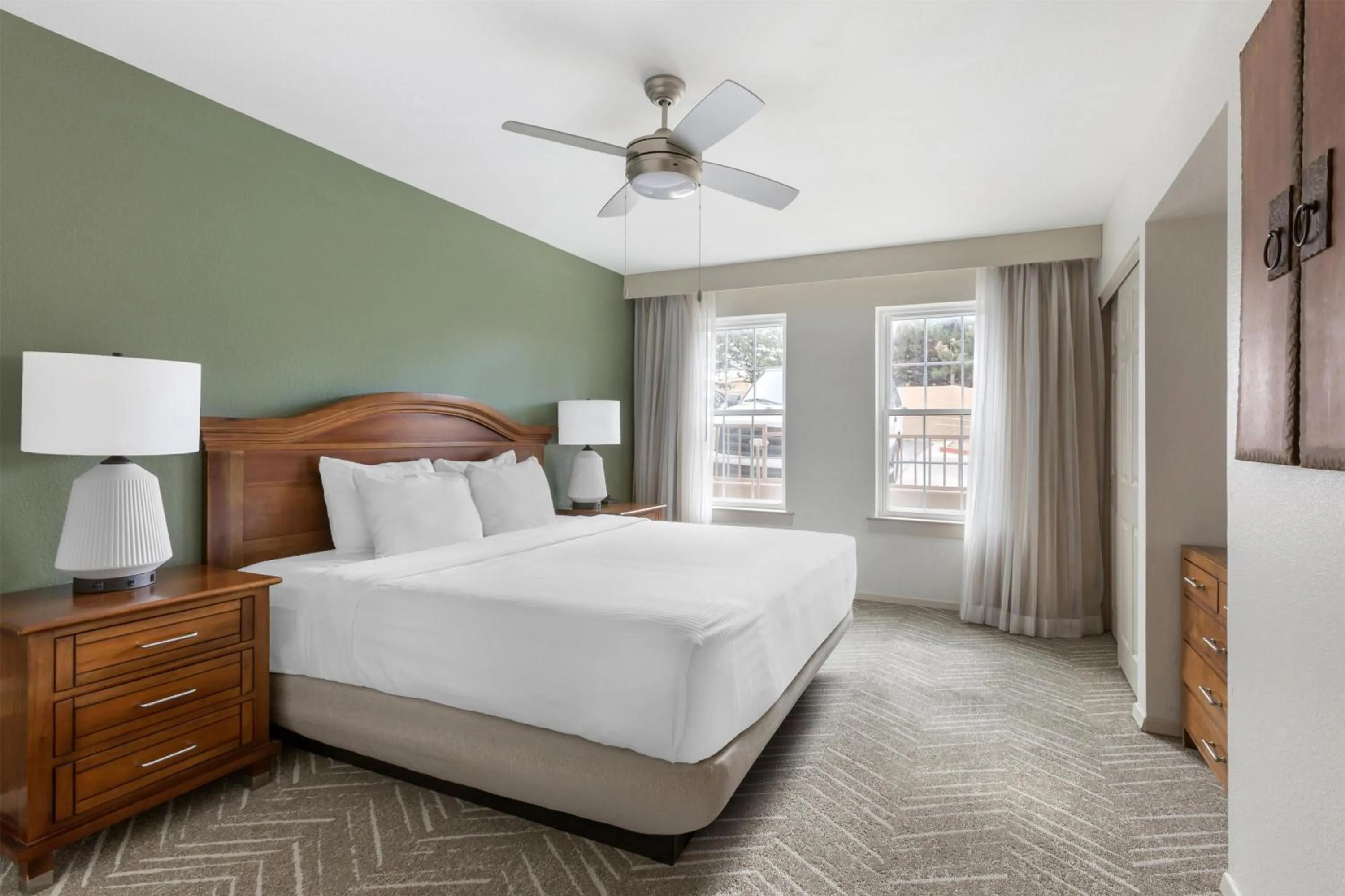 Bed in Hilton Vacation Club Villas de Santa Fe