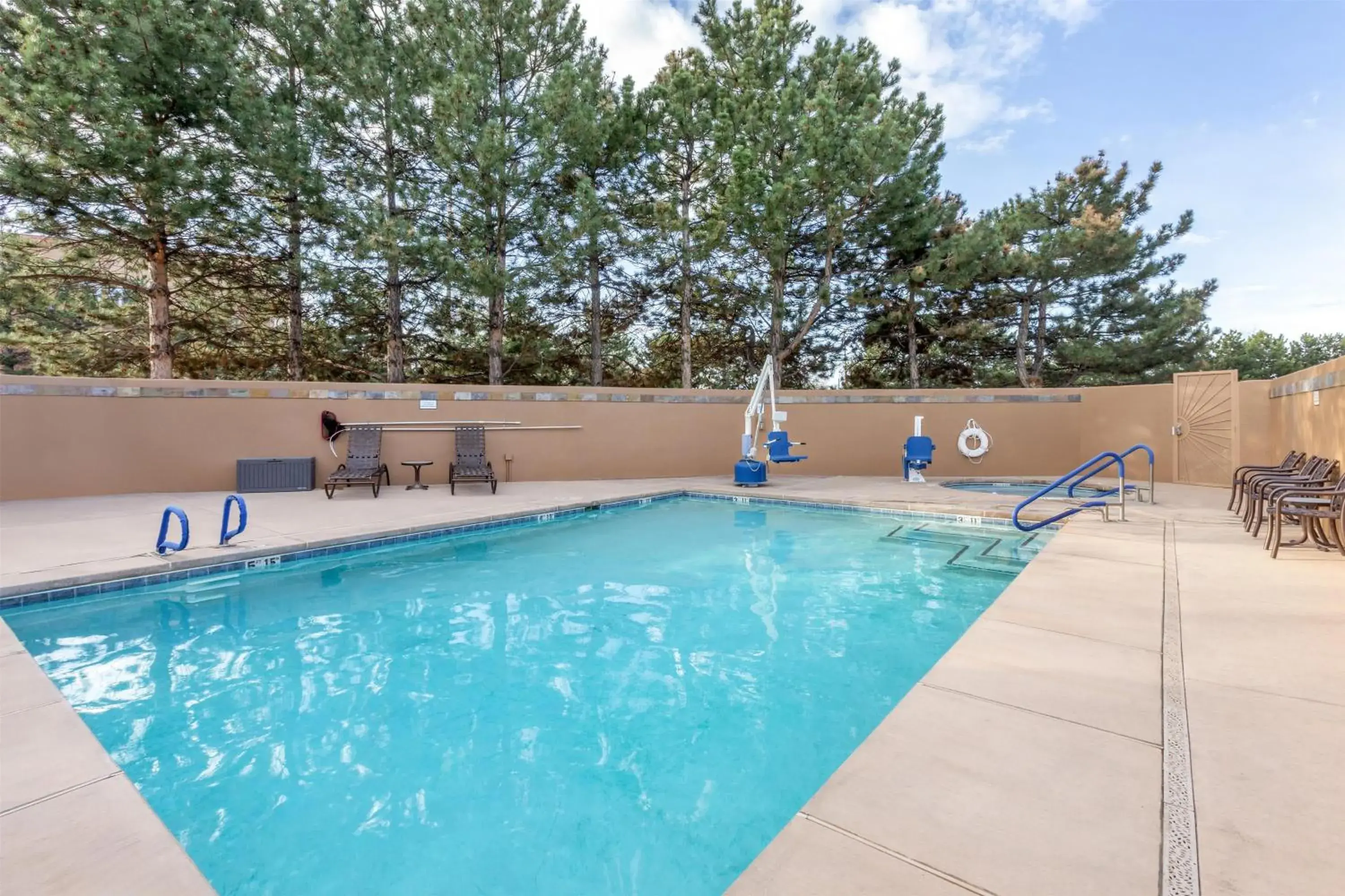 Pool view in Hilton Vacation Club Villas de Santa Fe Pool view in Hilton Vacation Club Villas de Santa Fe