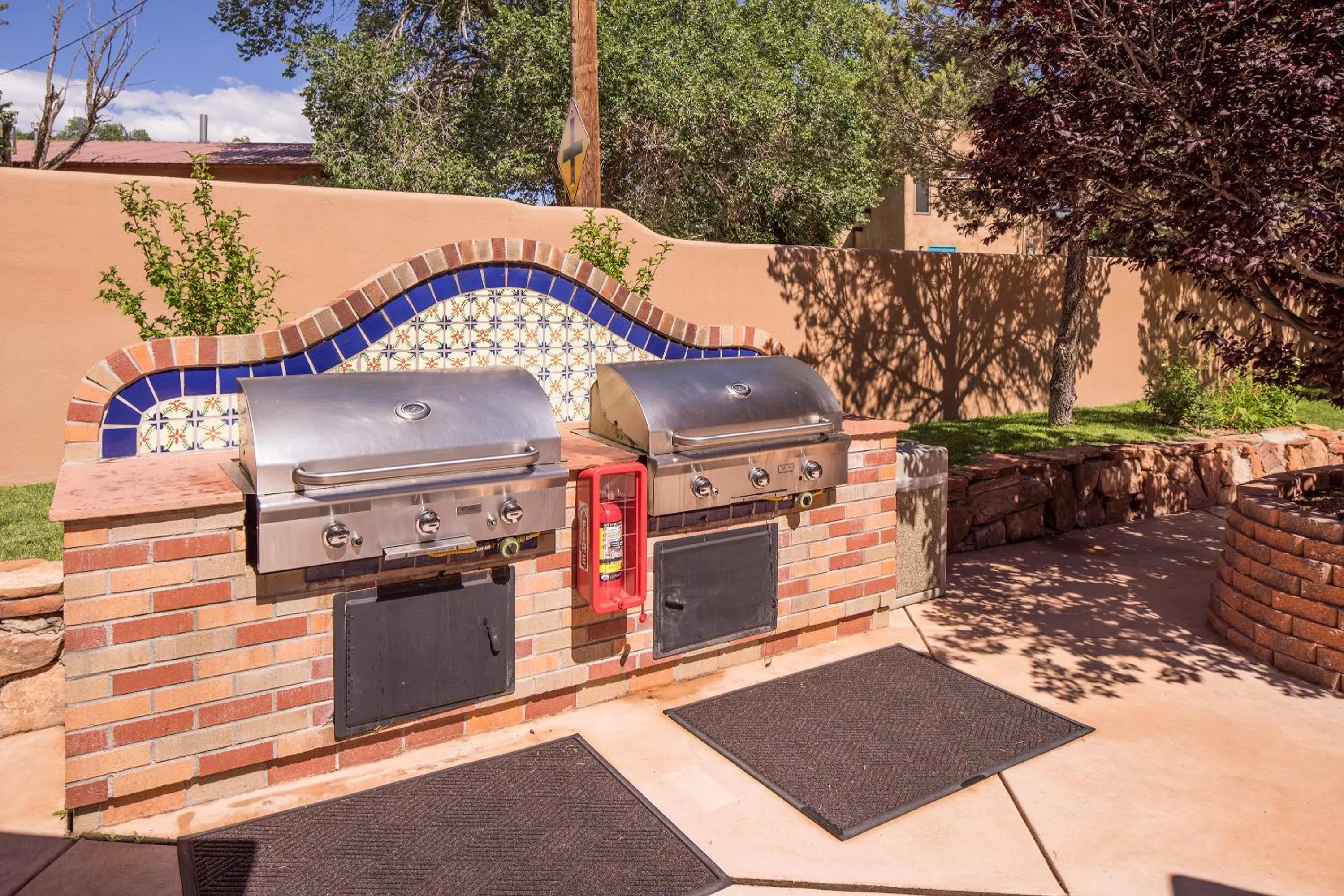 BBQ facilities in Hilton Vacation Club Villas de Santa Fe