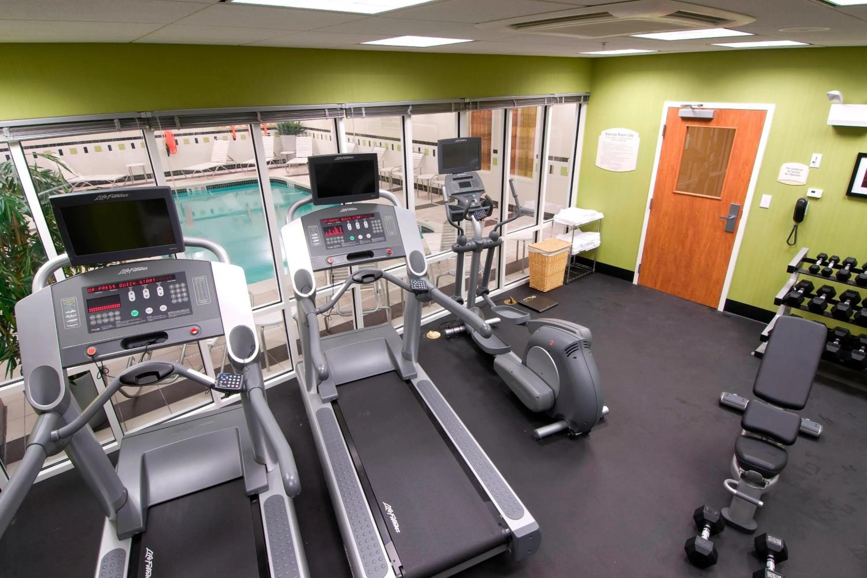 Fitness centre/facilities in Fairfield Inn & Suites by Marriott Verona