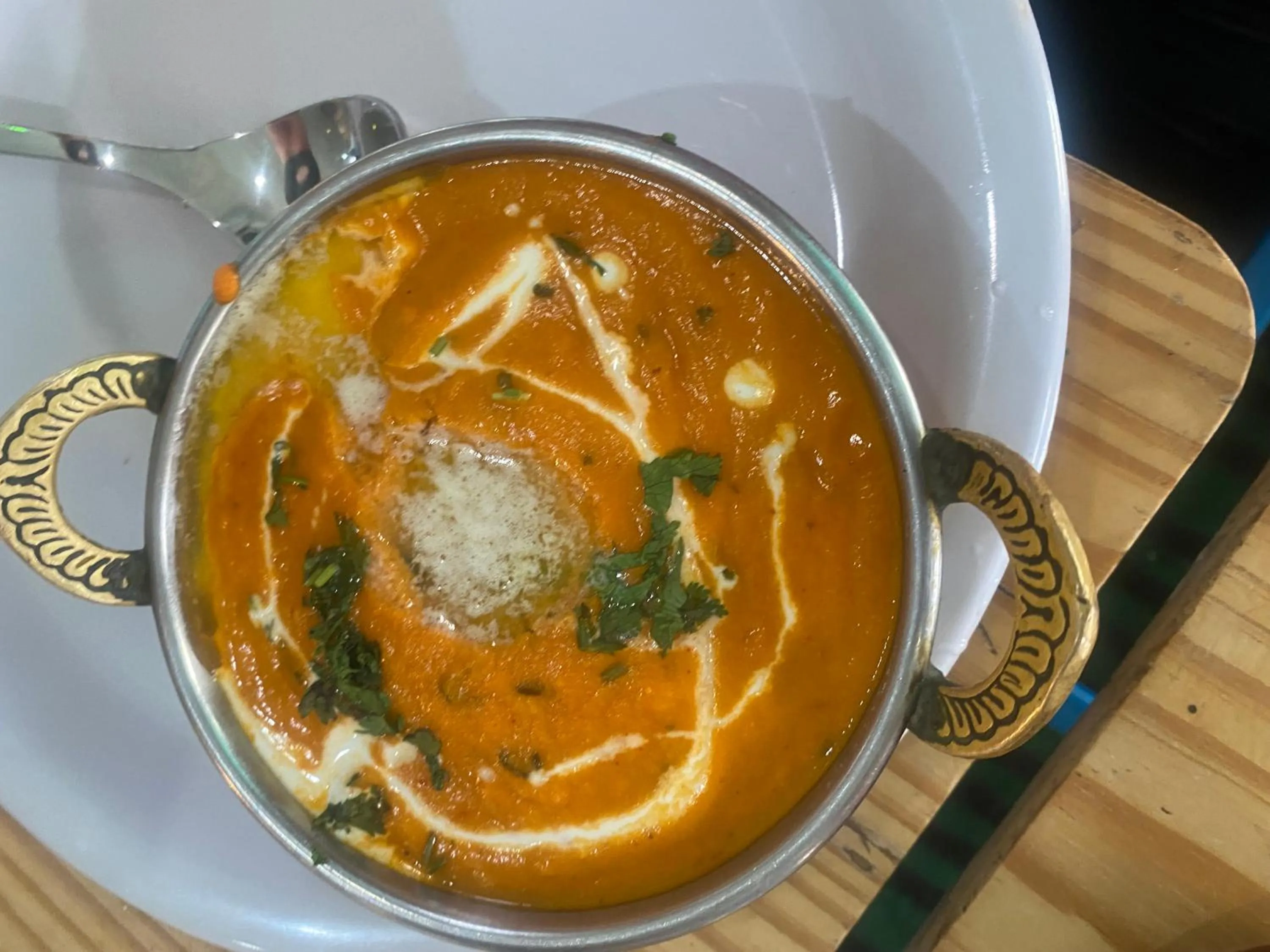 Food in Blue Eye Hostel