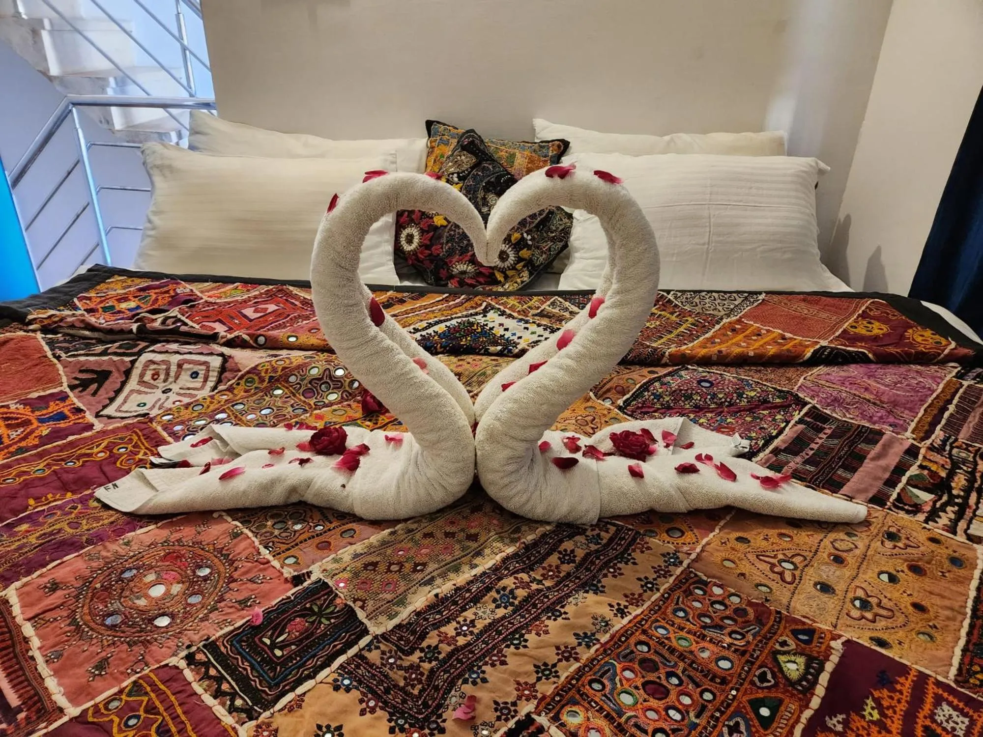 Bed in Blue Eye Hostel