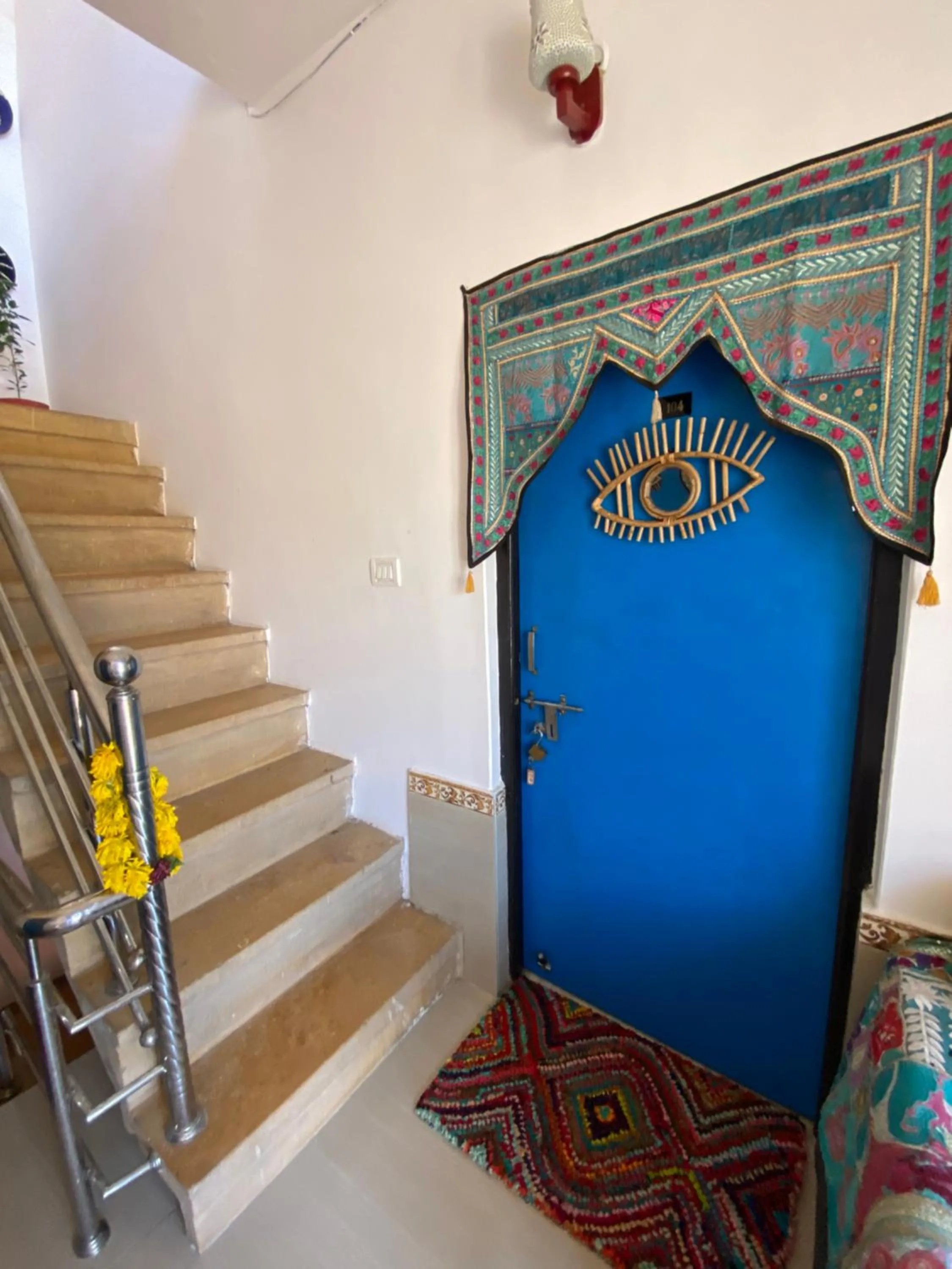 Property logo or sign in Blue Eye Hostel