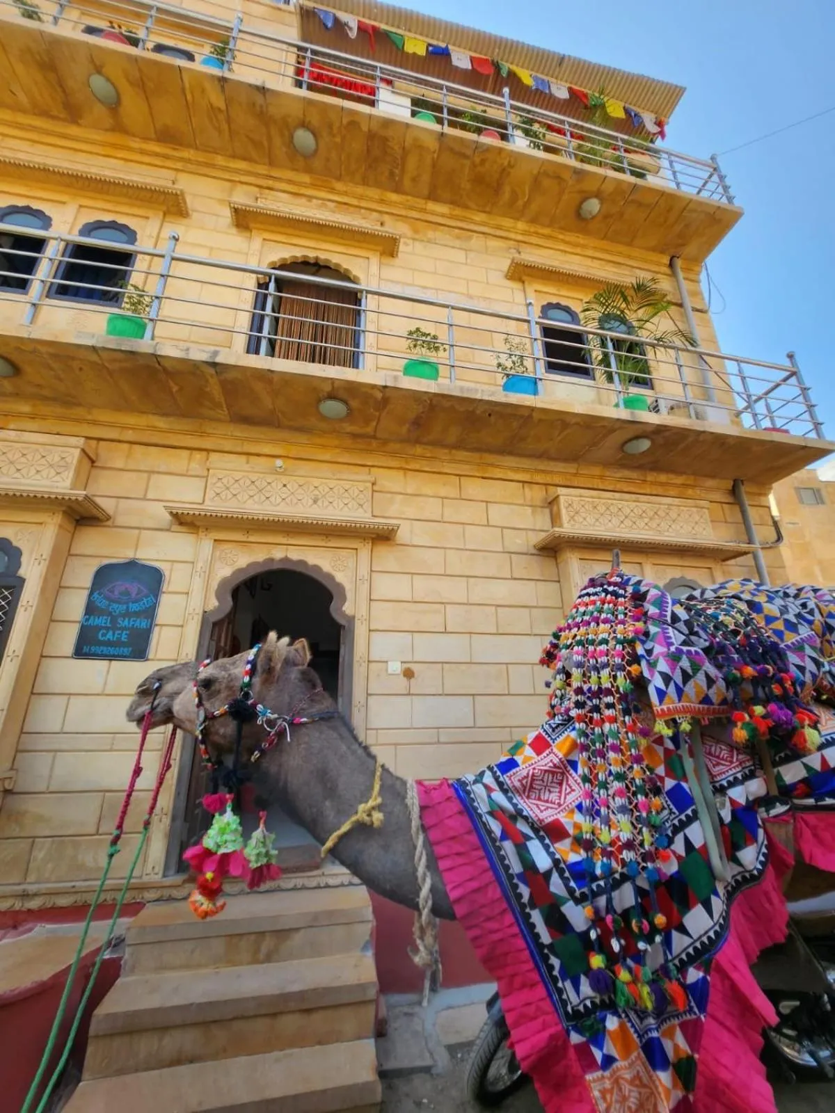 Property building in Blue Eye Hostel
