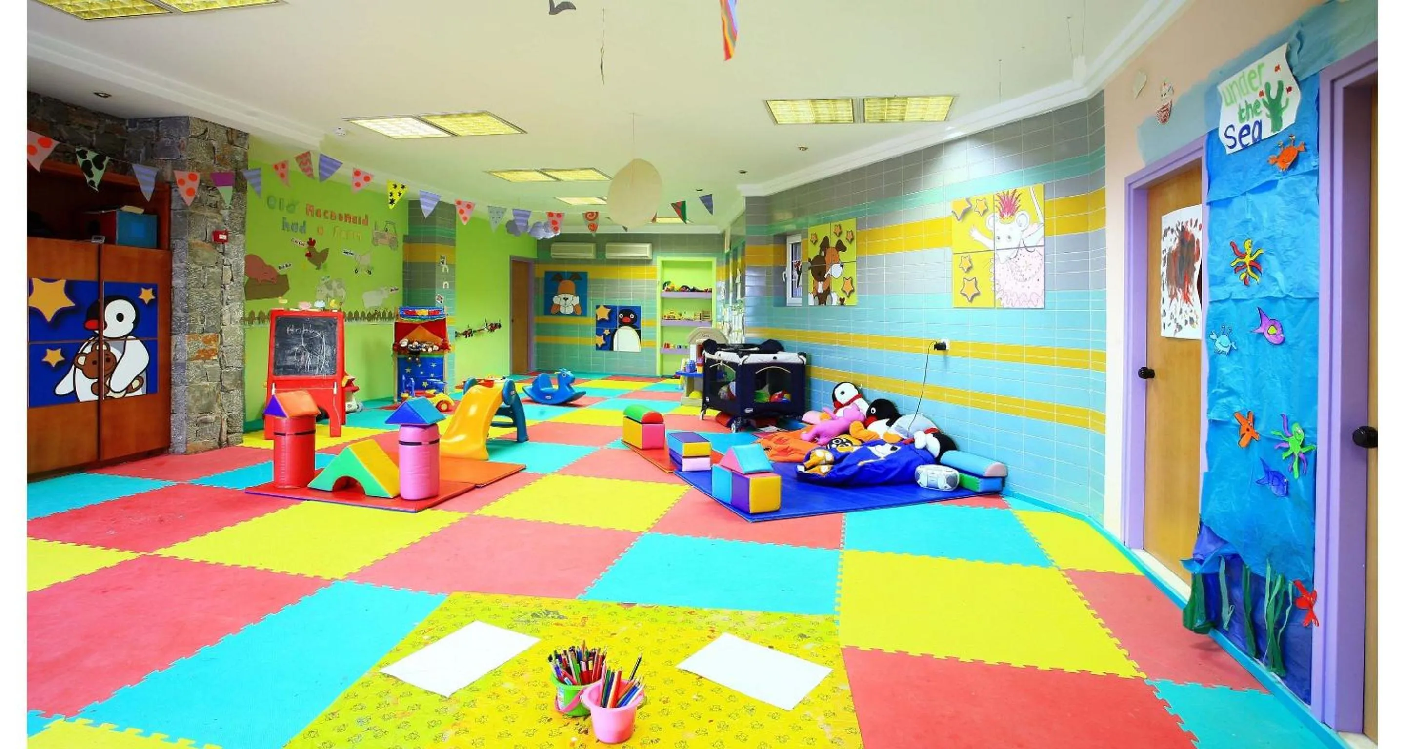 Children play ground in Petra Mare