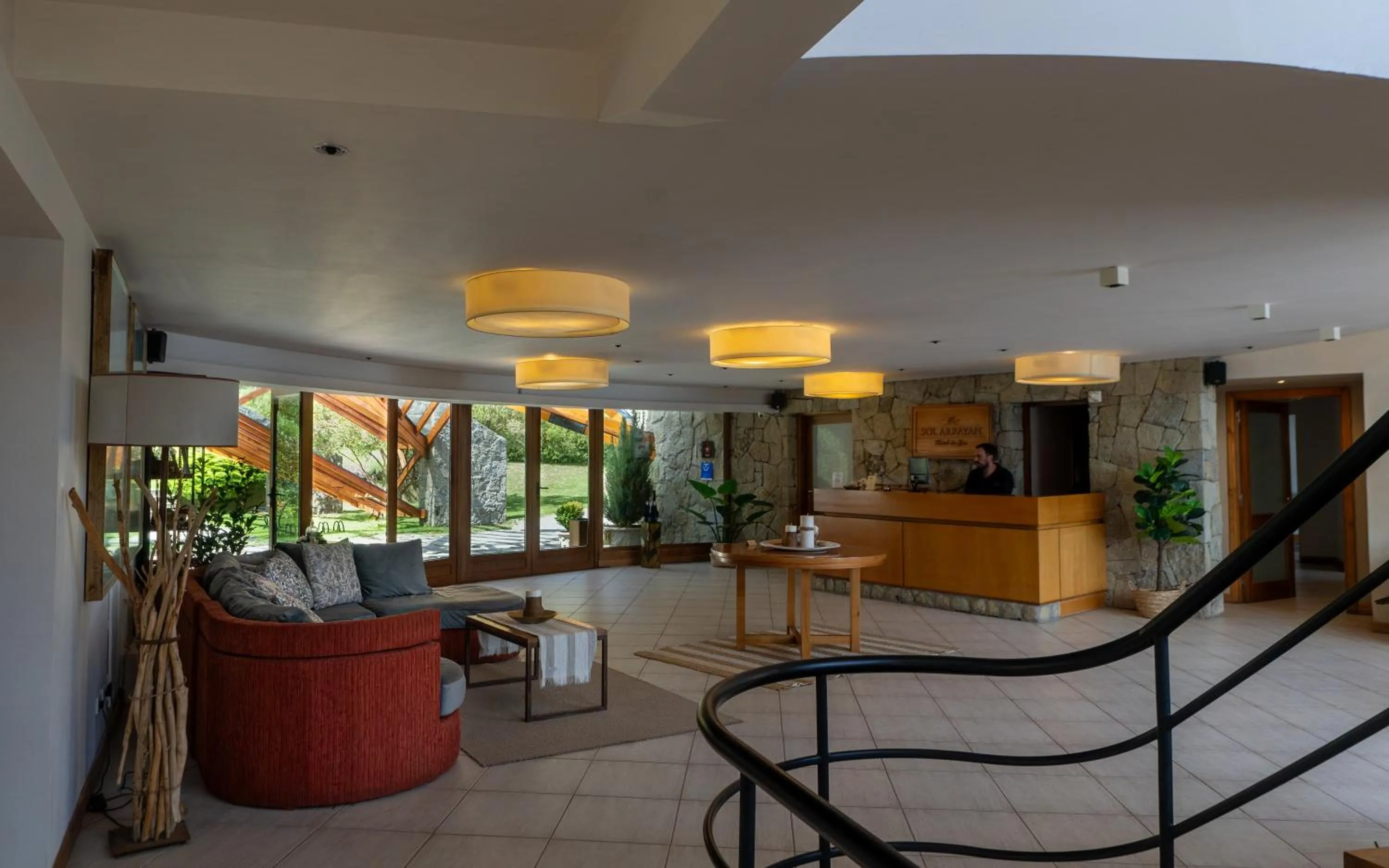 Lobby or reception in Sol Arrayan Hotel & Spa