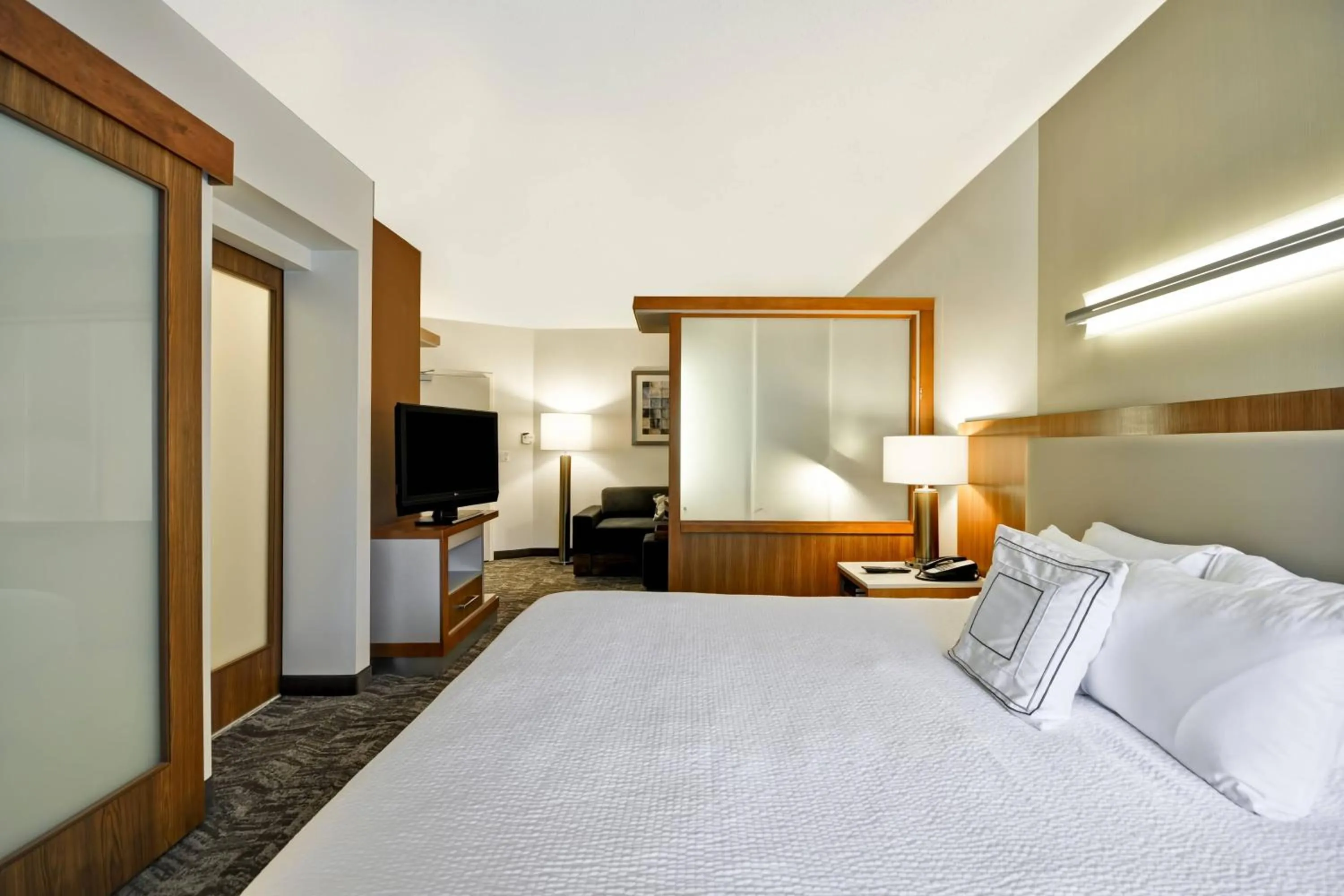 Photo of the whole room, Bed in SpringHill Suites Tallahassee Central