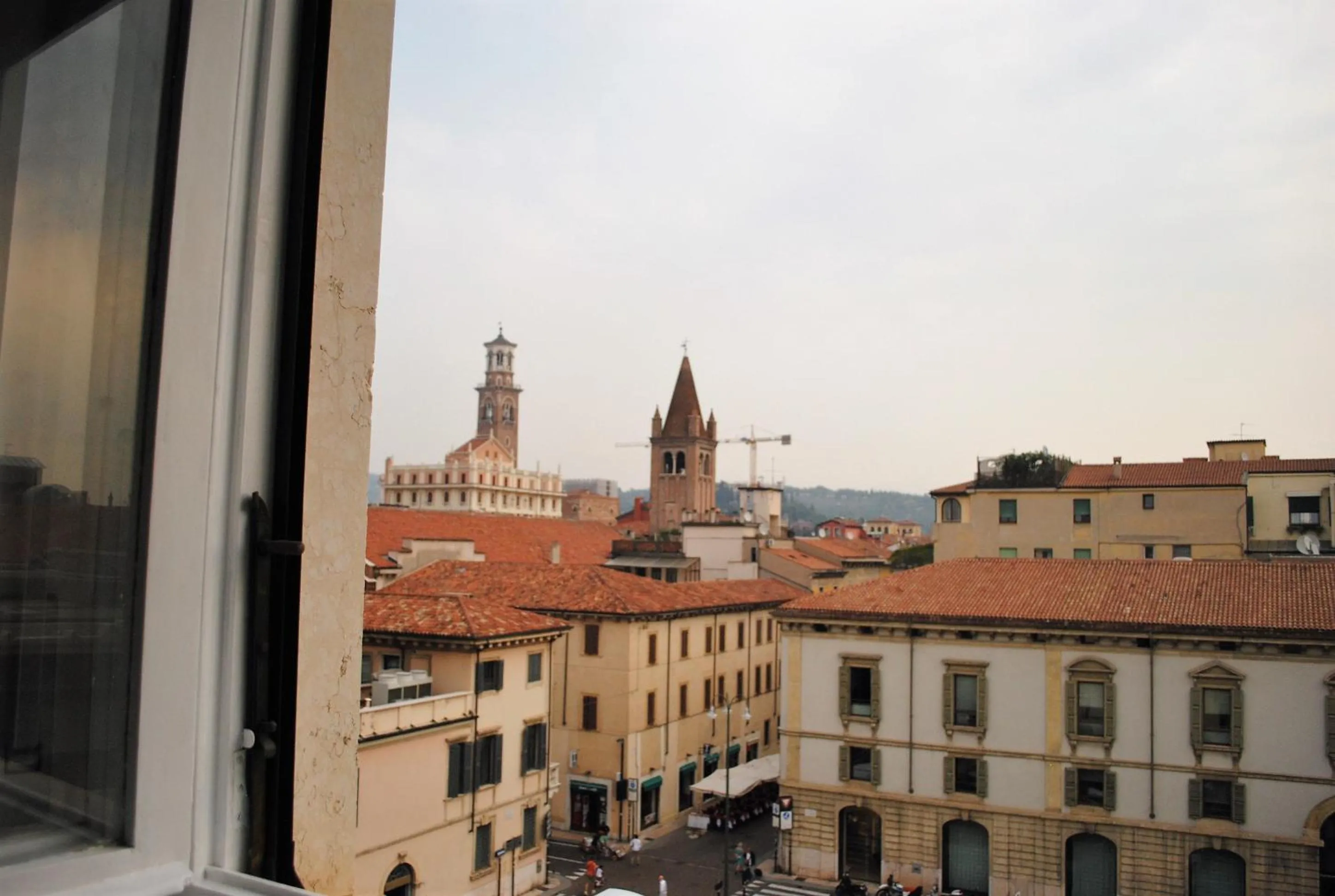 City view in Dreaming Verona Rooms