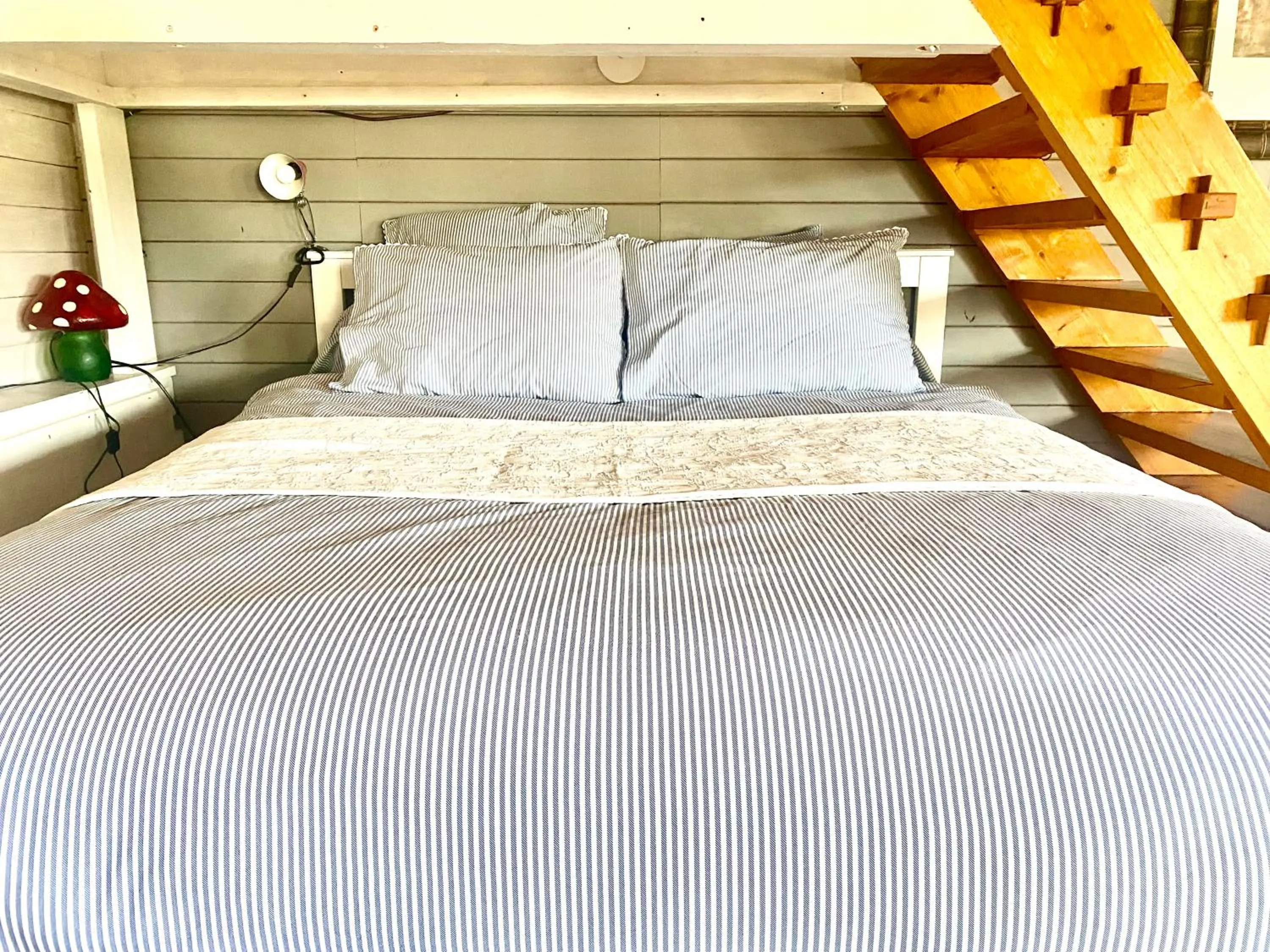 Bed in La Dependance de la Villa des Oiseaux - La Petite Pierre