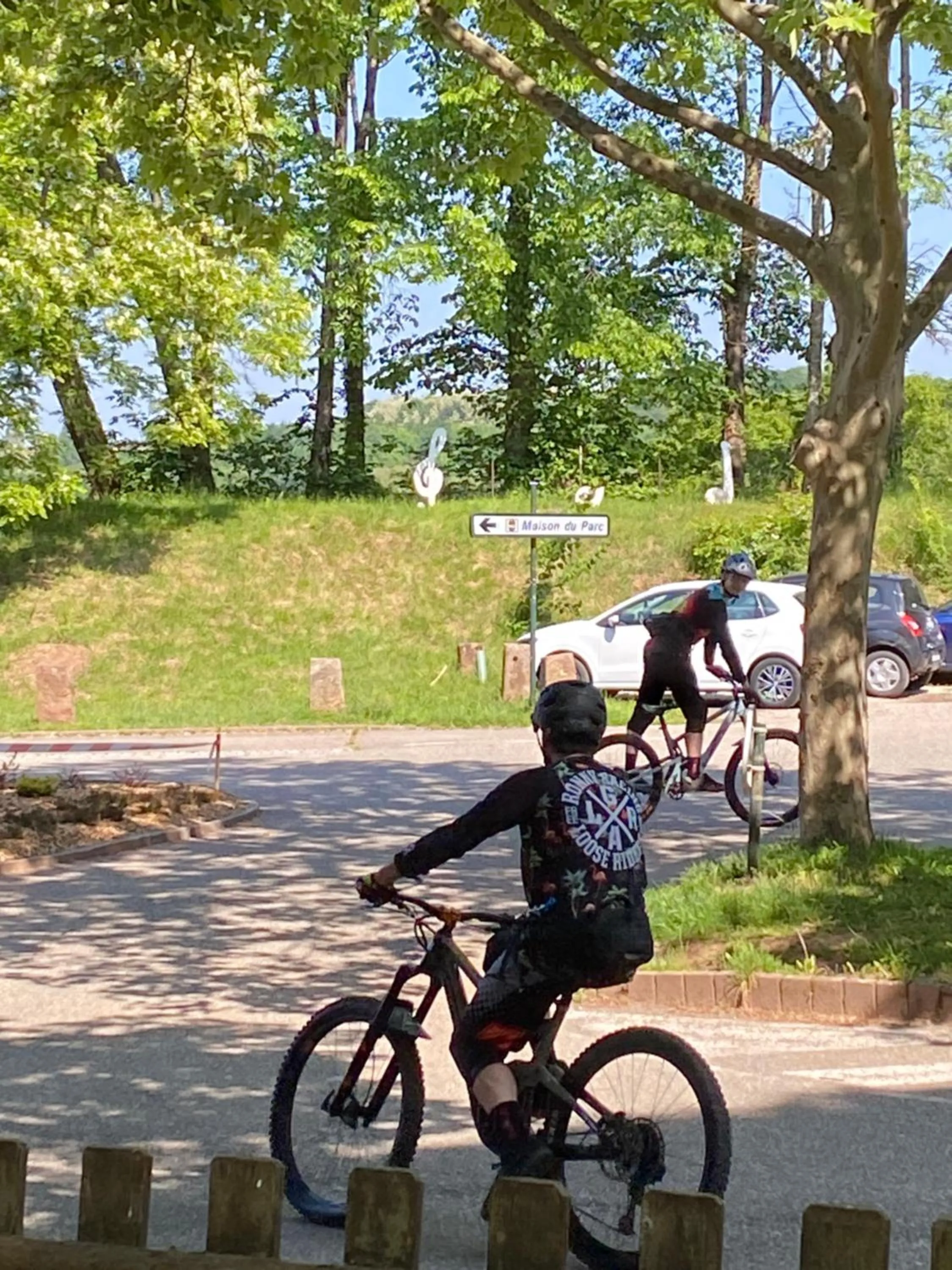 Cycling in La Dependance de la Villa des Oiseaux - La Petite Pierre