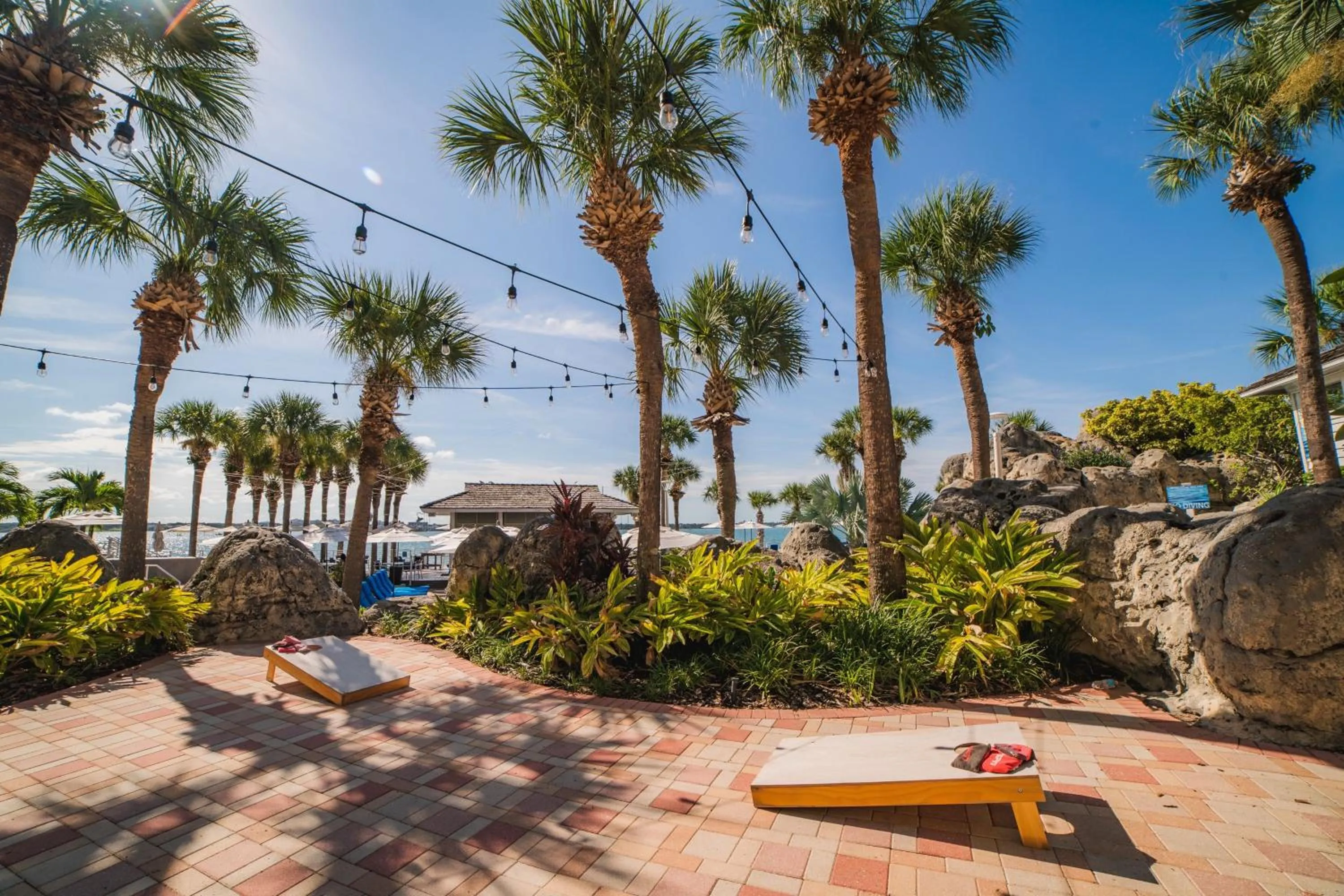Swimming pool in Clearwater Beach Marriott Resort on Sand Key