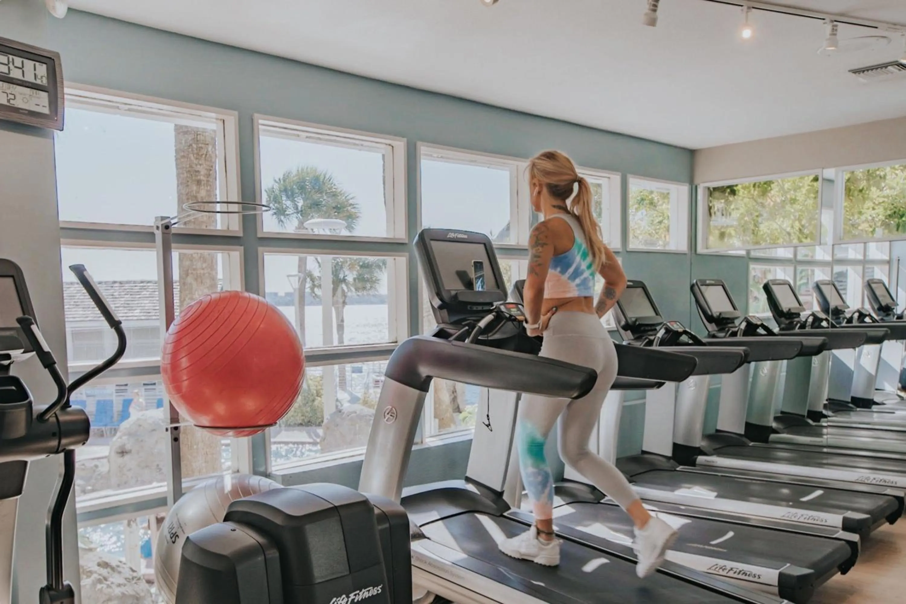 Fitness centre/facilities in Clearwater Beach Marriott Resort on Sand Key