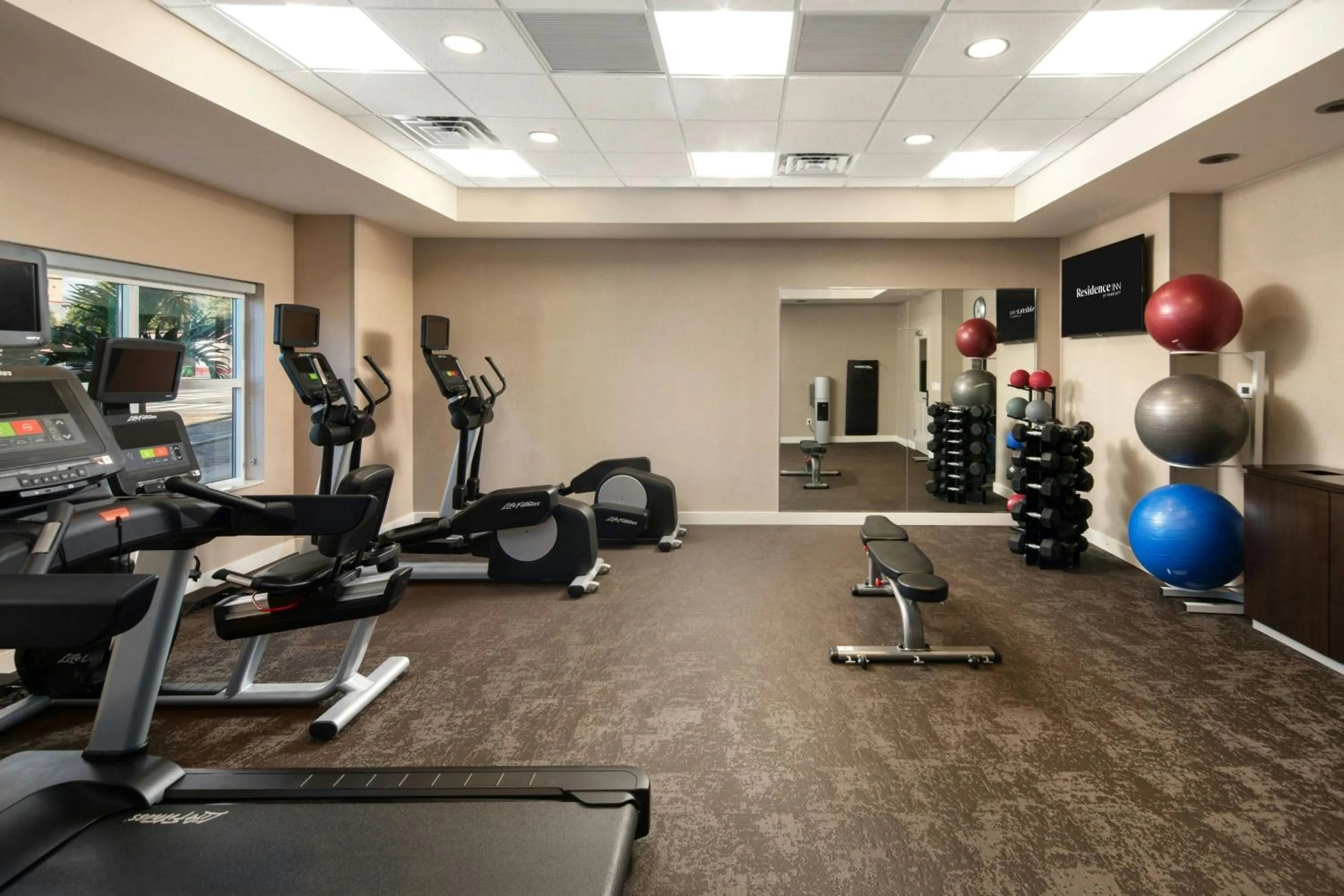Fitness centre/facilities in Residence Inn Tampa Downtown