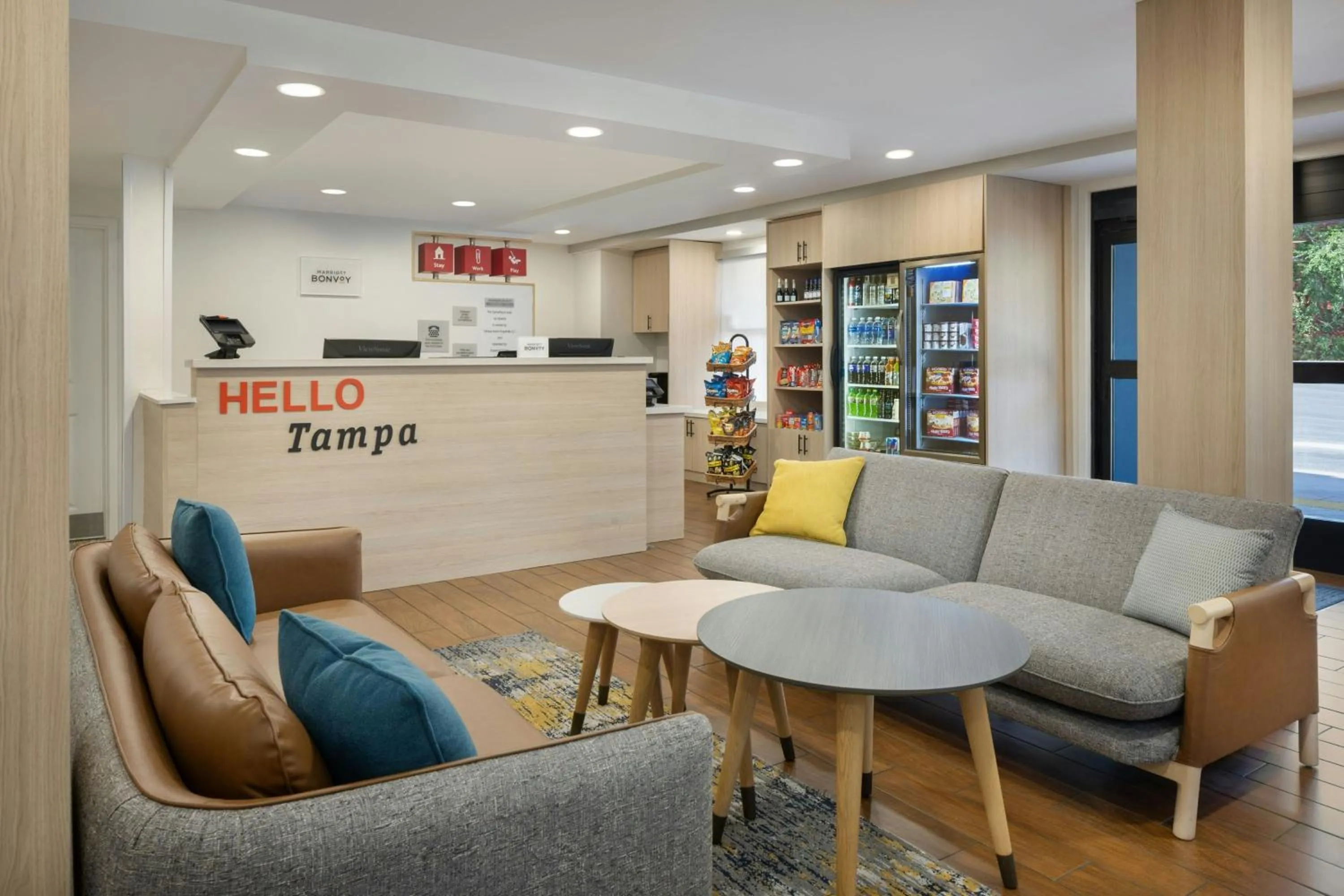 Lobby or reception in TownePlace Suites Tampa Westshore/Airport