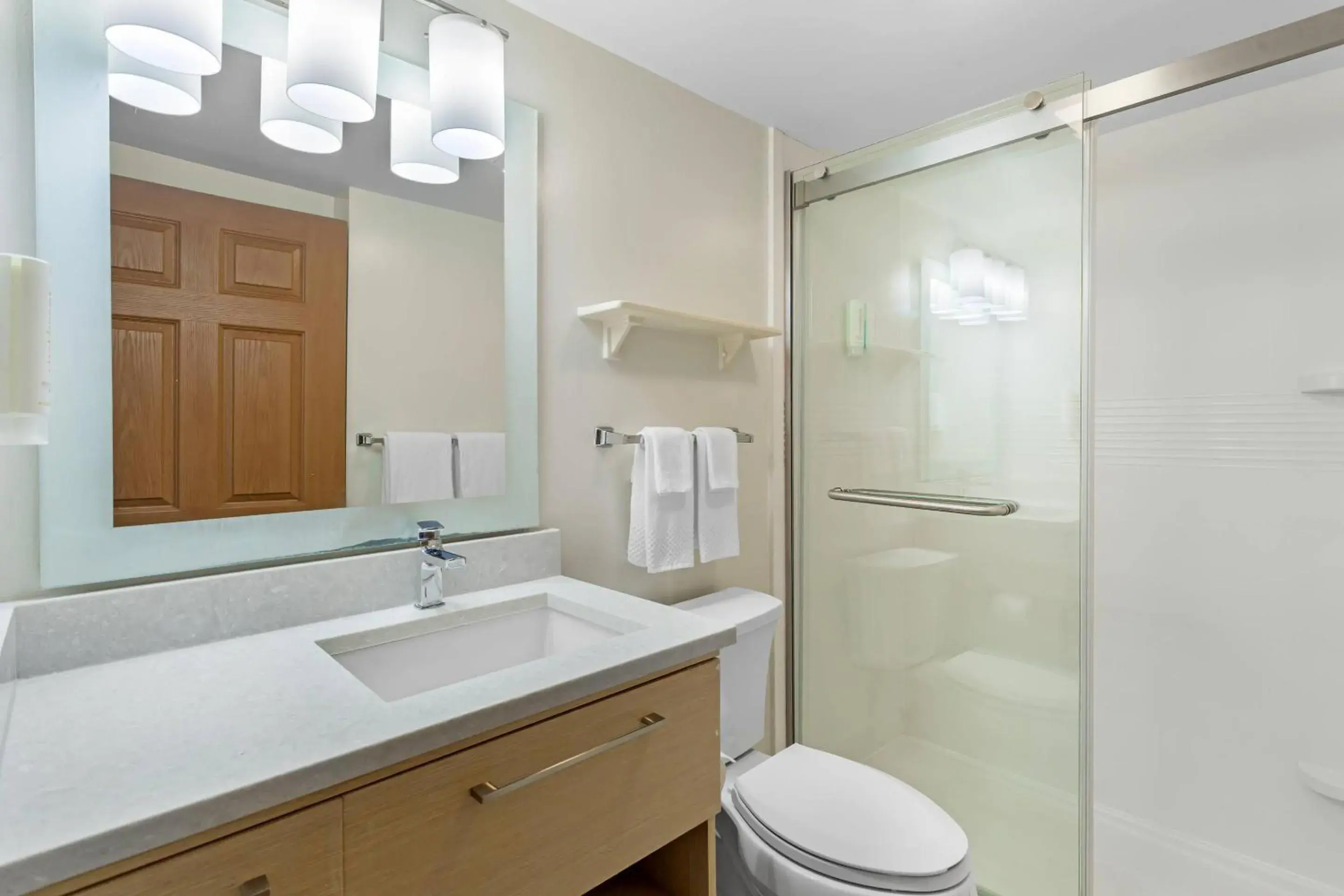 Bedroom in MainStay Suites Tampa Moffitt-USF Bedroom in MainStay Suites Tampa Moffitt-USF