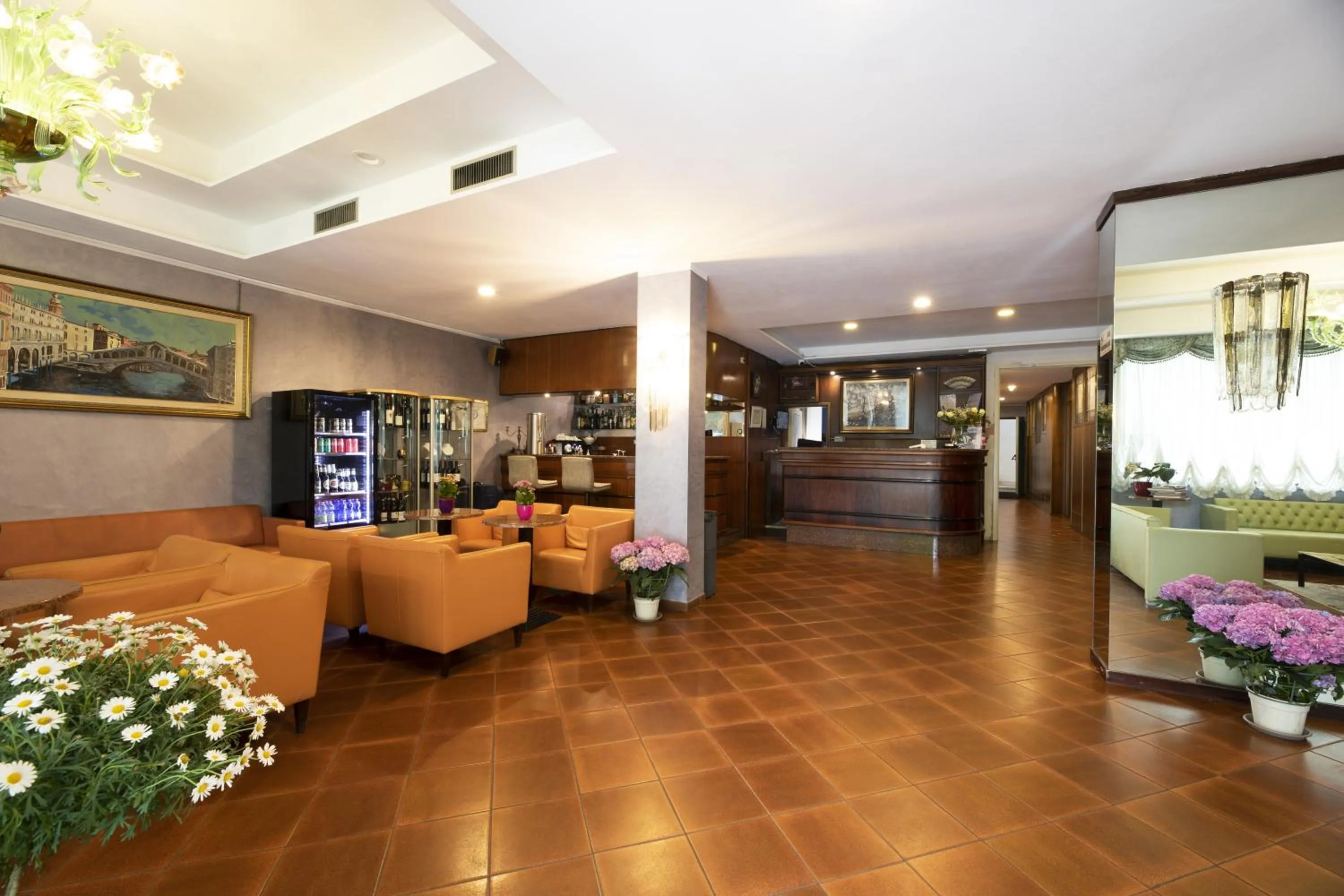 Lobby or reception in Hotel Vienna