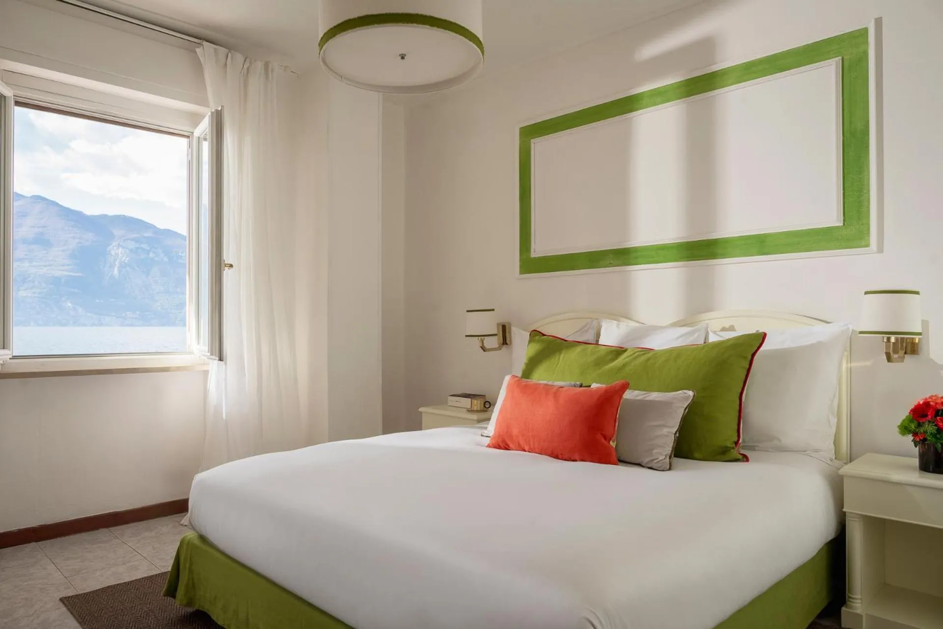 Bed in La Caletta Hotel Bolognese