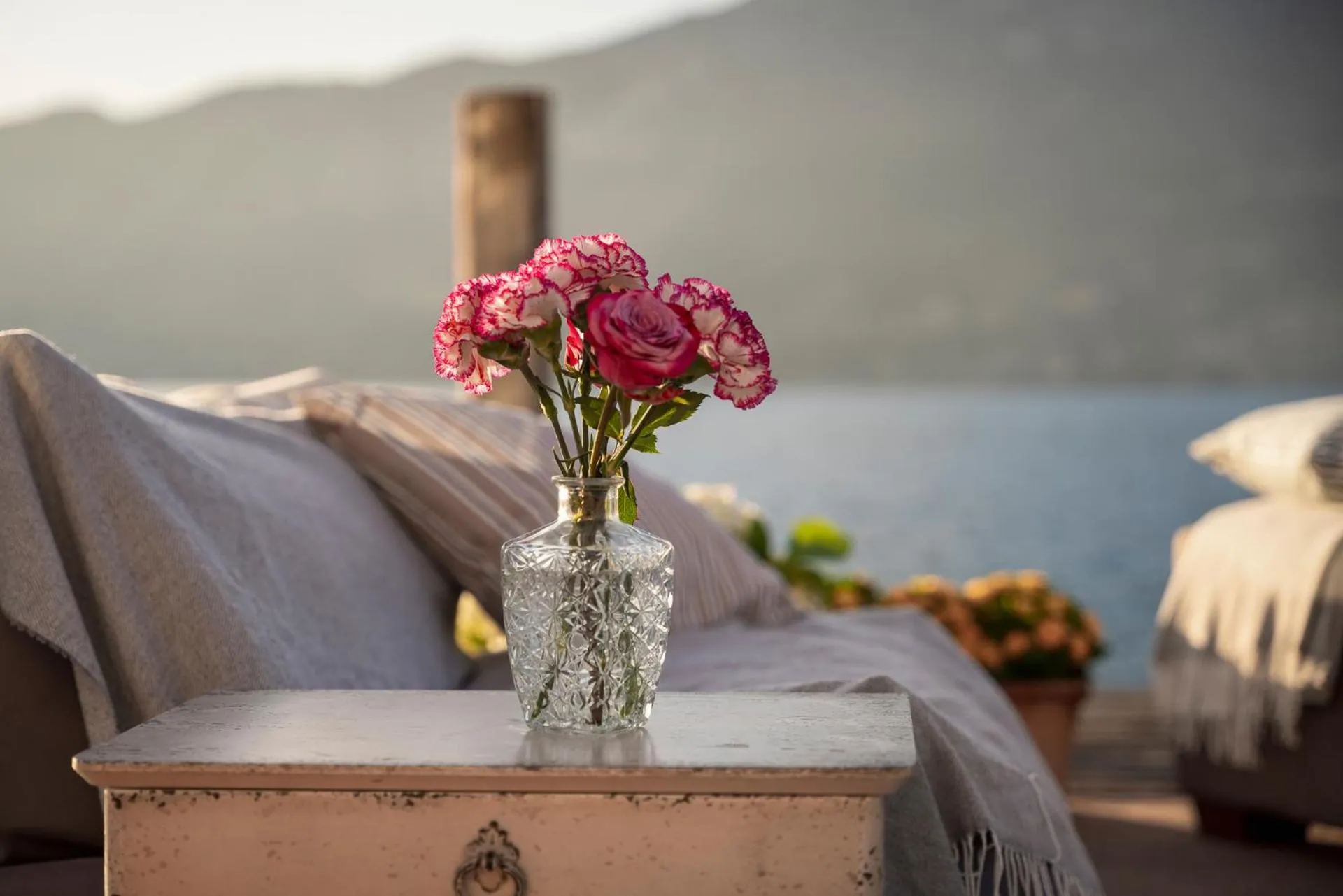 Lake view in La Caletta Hotel Bolognese