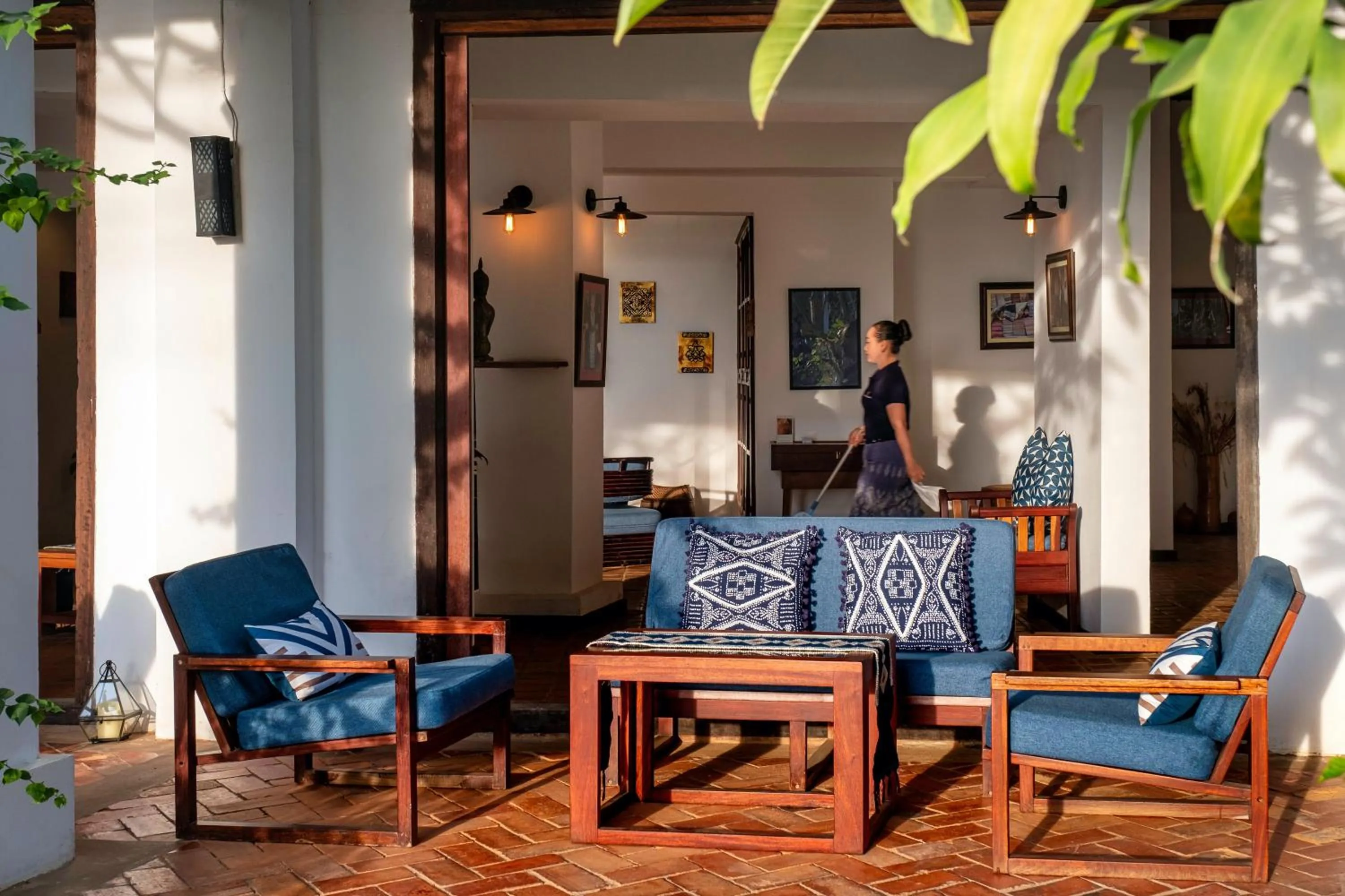 Patio in Residence Bassac