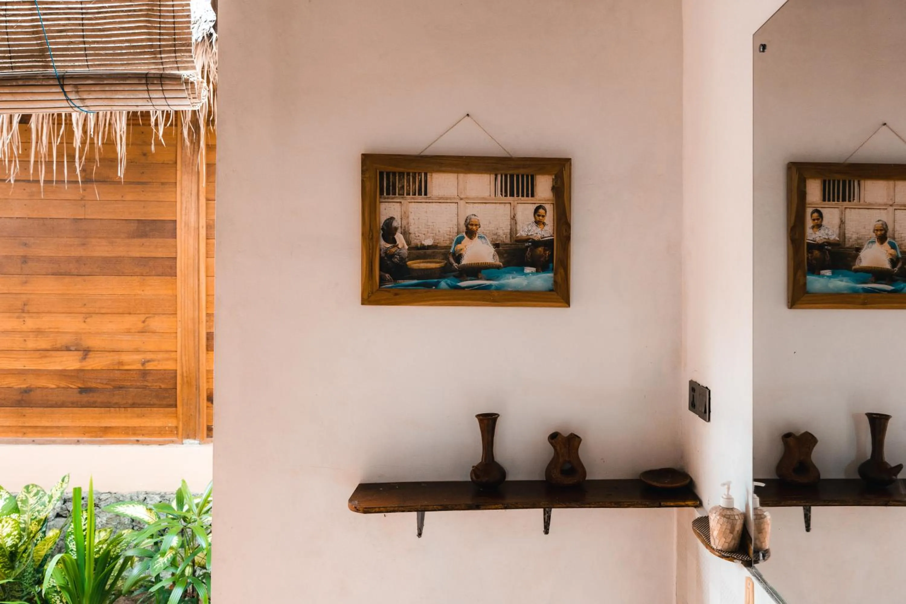 Decorative detail in Village Vibes Lombok