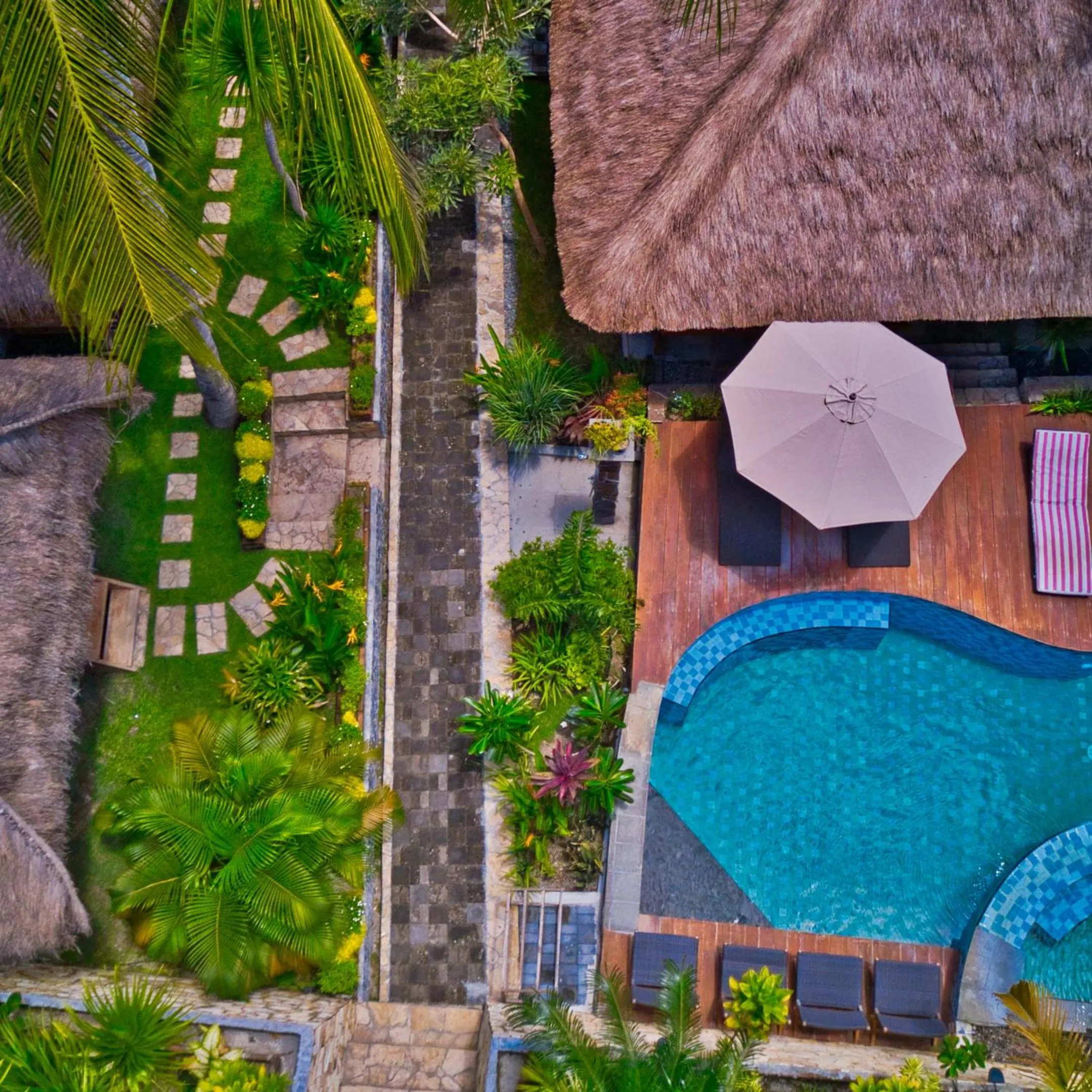 Bird's eye view in Village Vibes Lombok