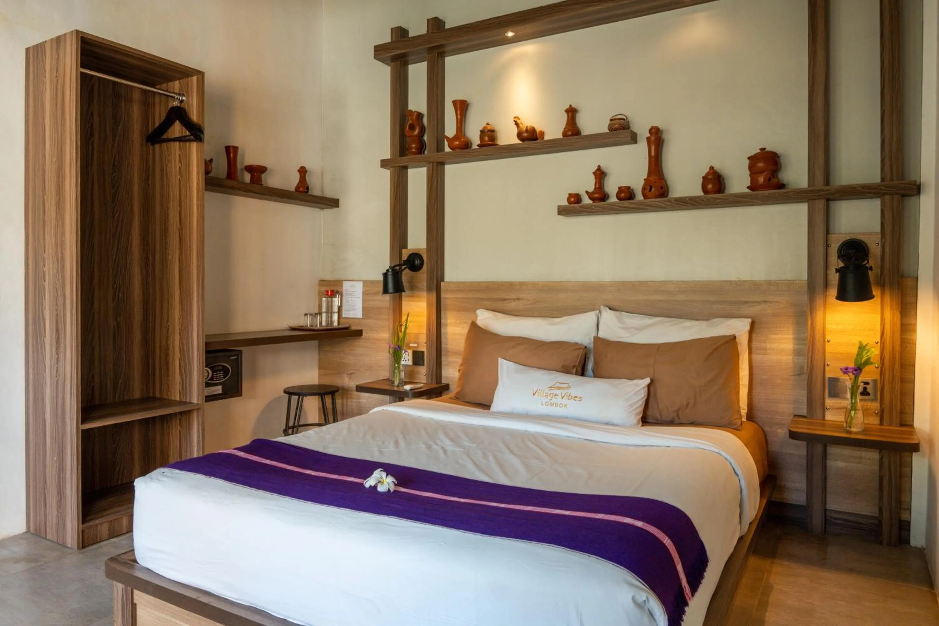 Bed in Village Vibes Lombok