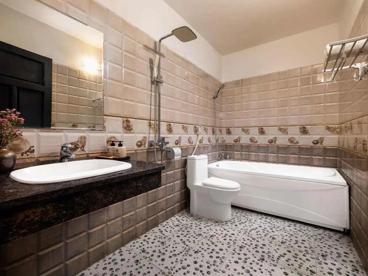 Bathroom in Trang An Heritage Garden Bathroom in Trang An Heritage Garden