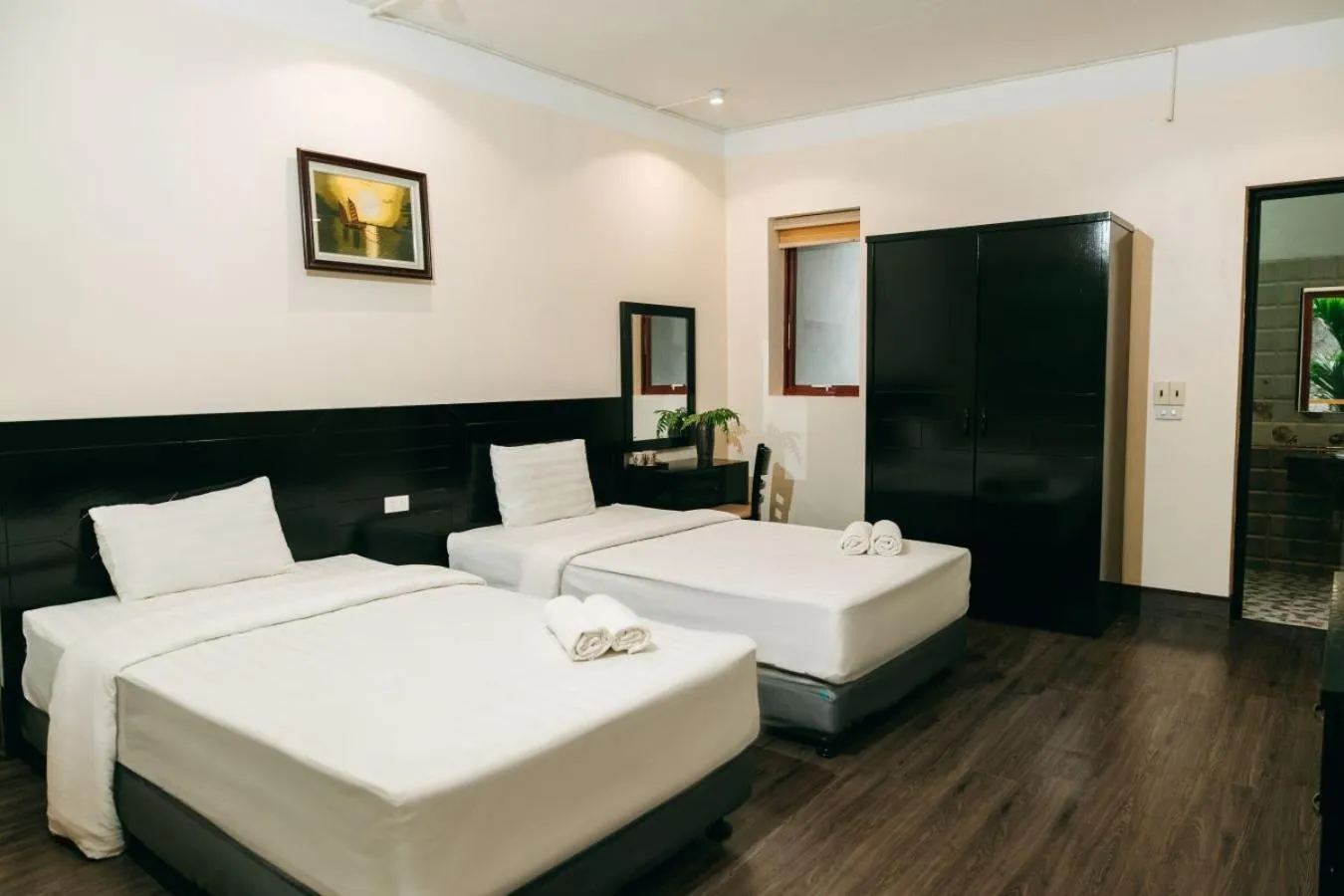 Bed in Trang An Heritage Garden