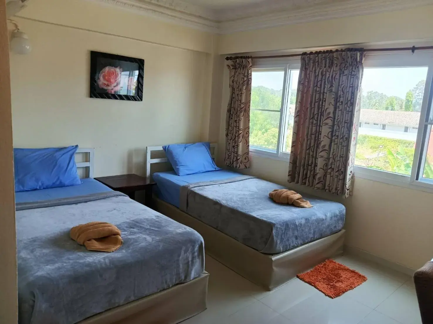 Twin Room in Anchalee Resort Twin Room in Anchalee Resort