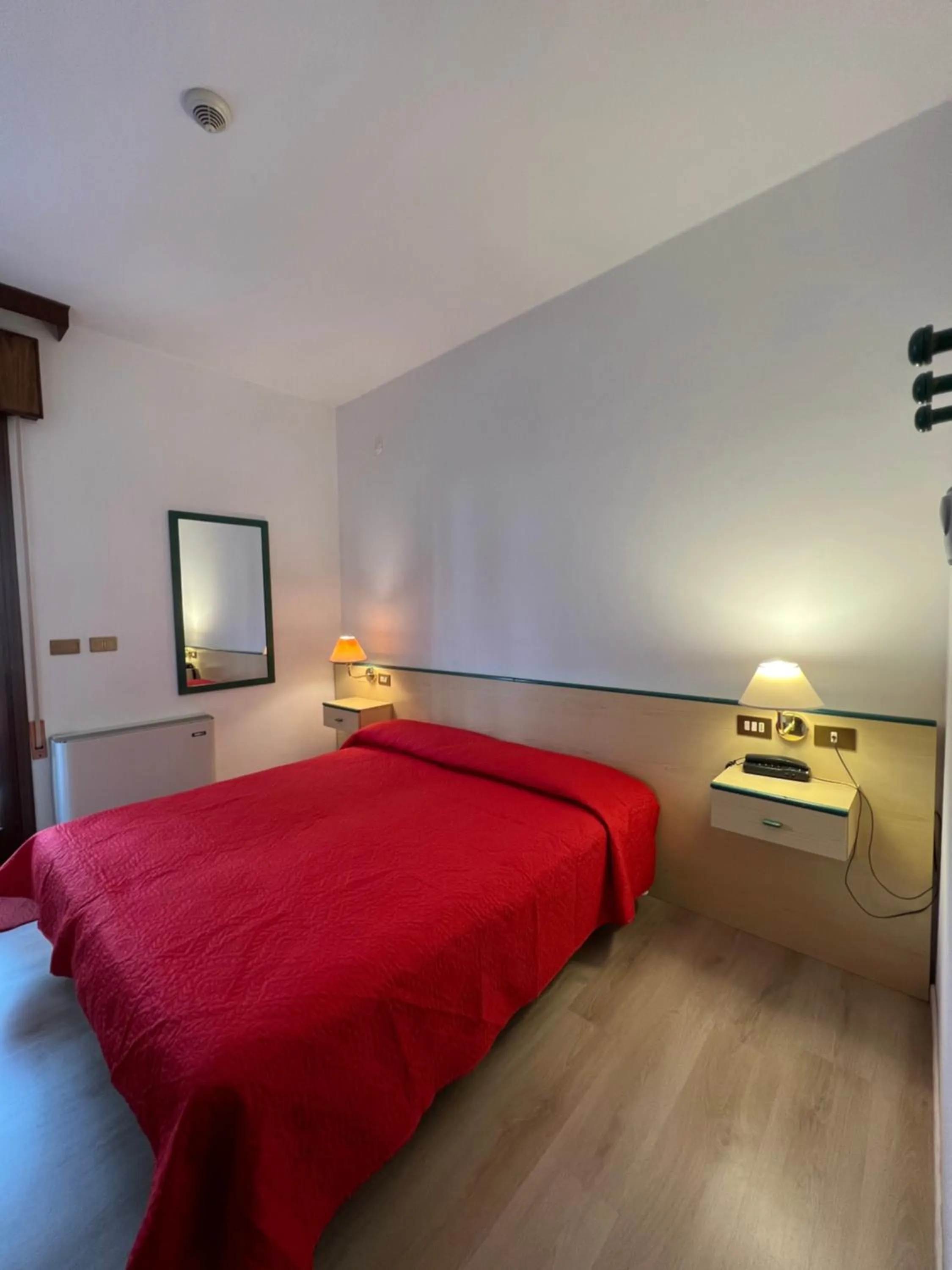 Bed in Hotel San Marco