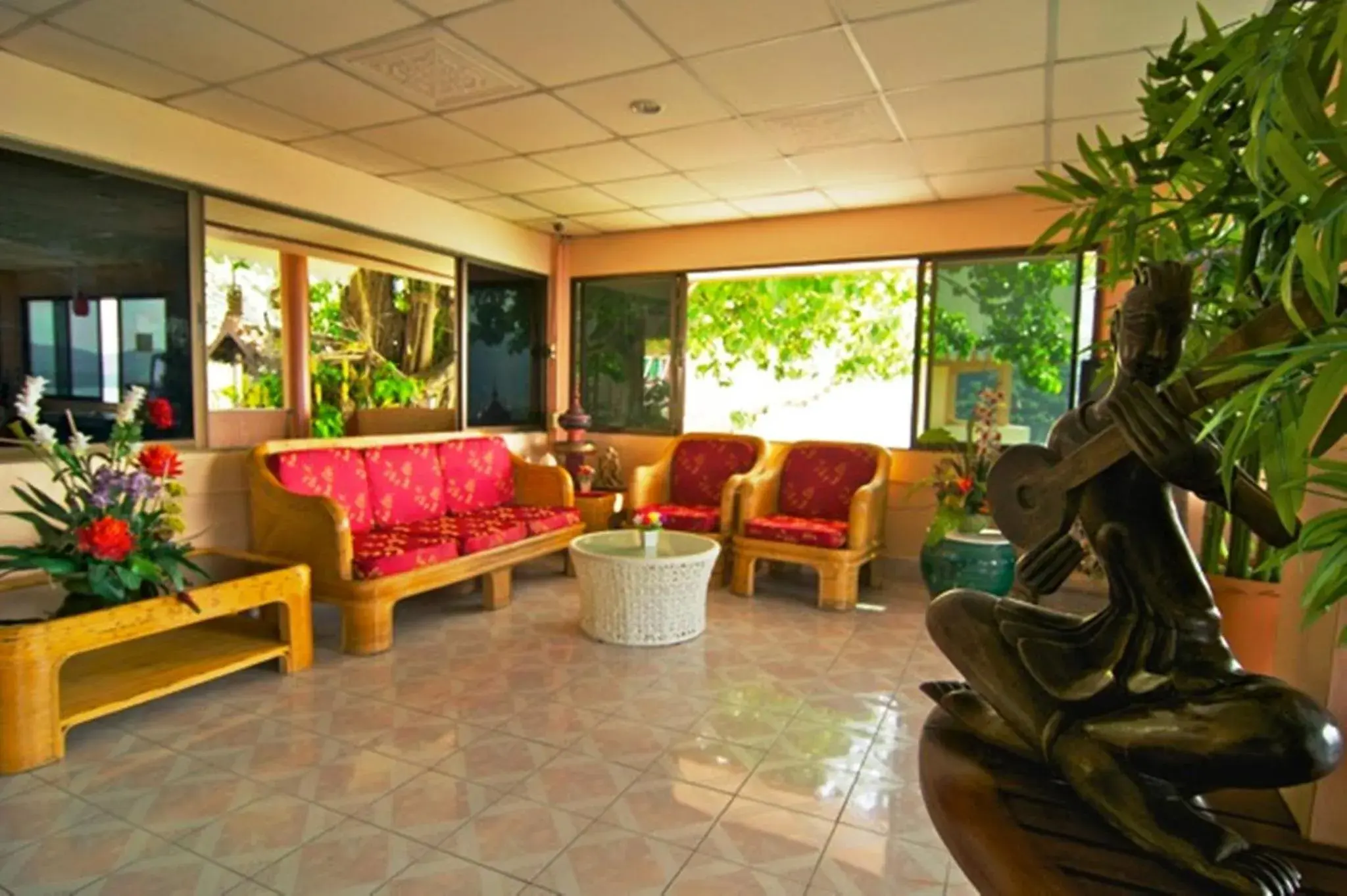 Lobby or reception in Baan Karon Hill Phuket Resort Lobby or reception in Baan Karon Hill Phuket Resort