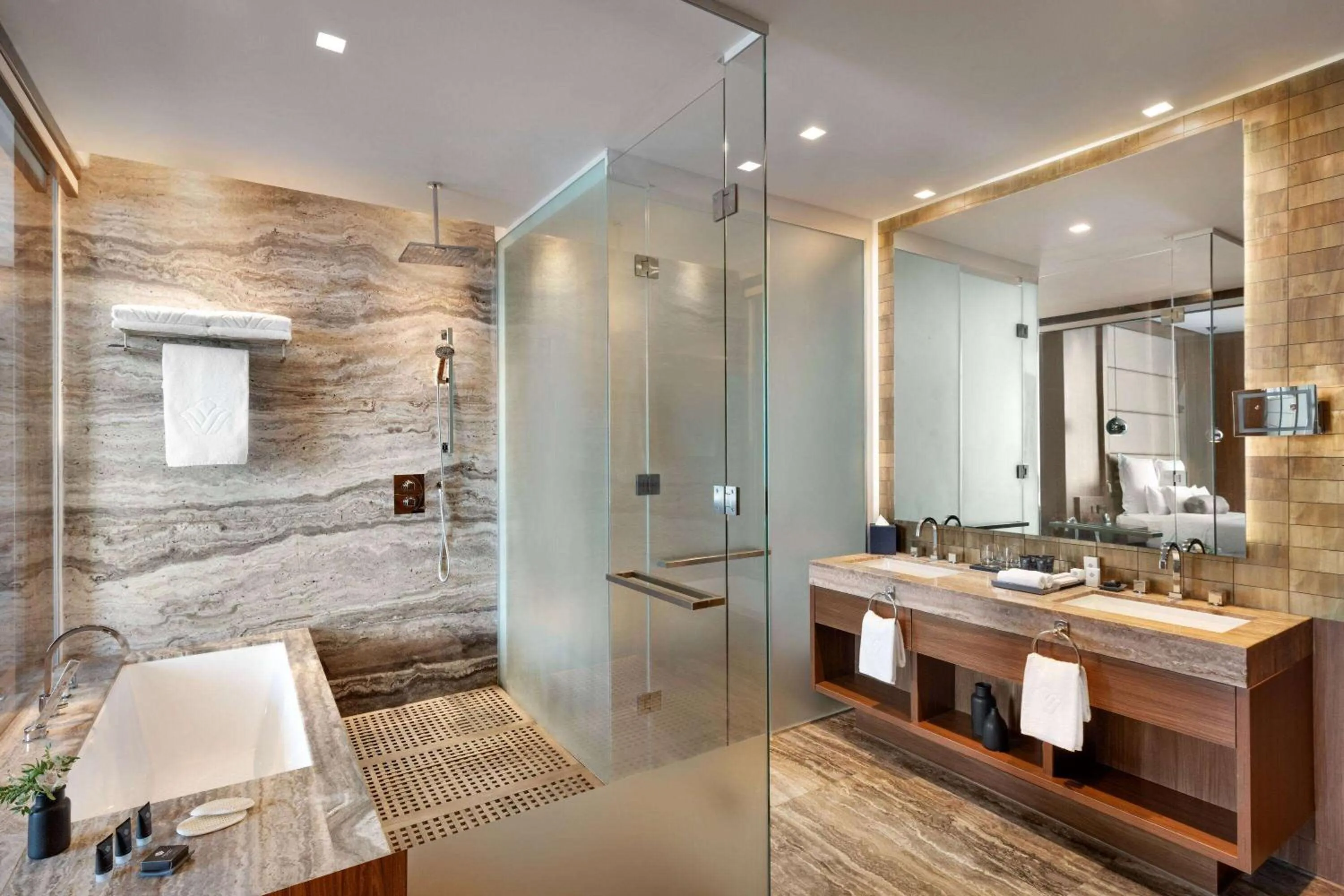 Bathroom in Wyndham Grand Manama